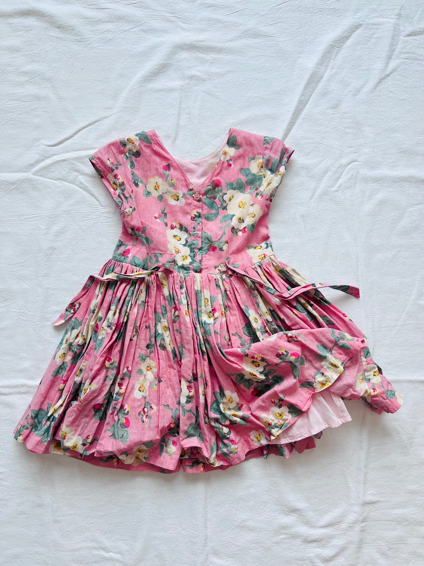 (Pre-loved) Cath Kids Pink Floral dress