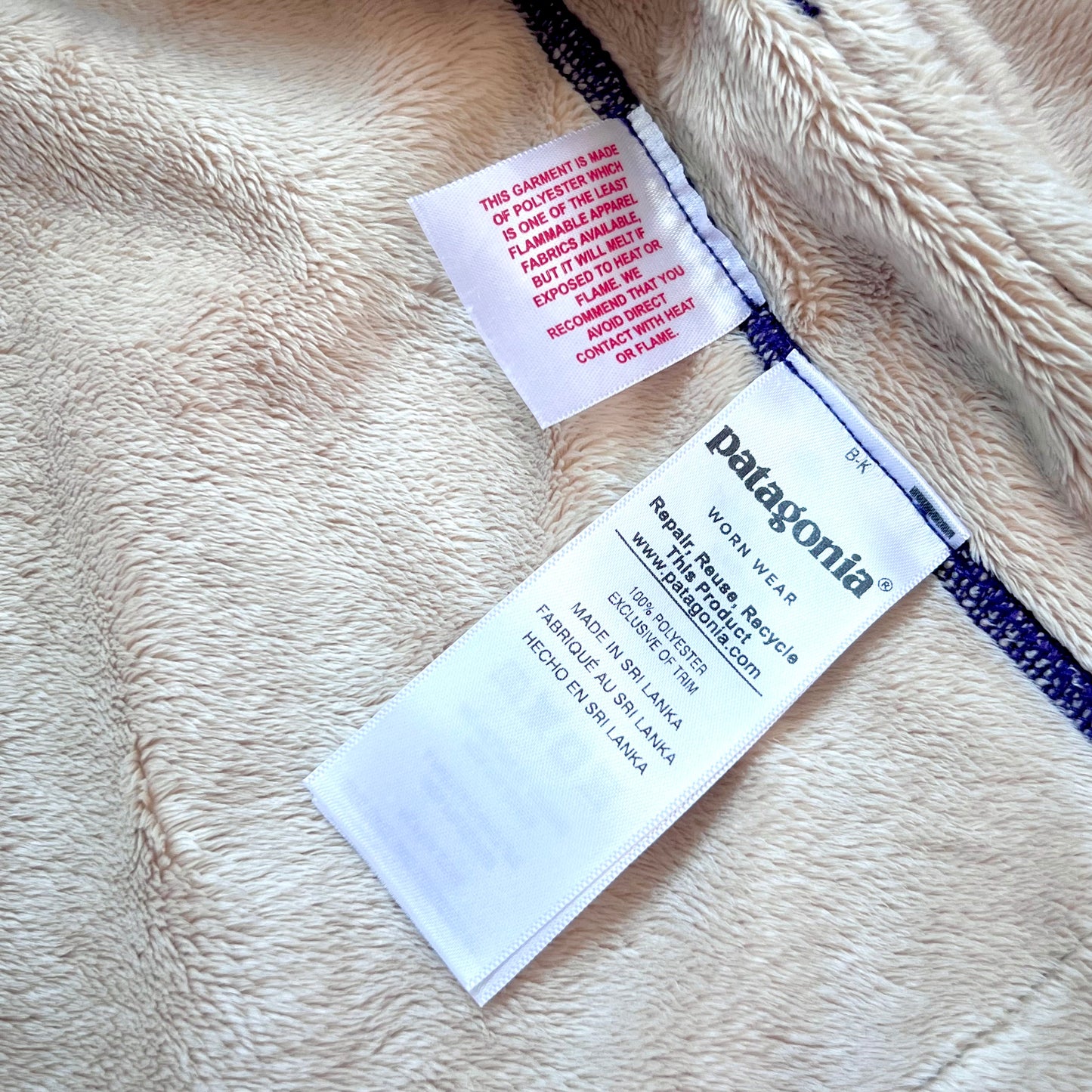 (Pre-loved) Patagonia Purple Fleece Jacket 紫色羊毛外套 4T
