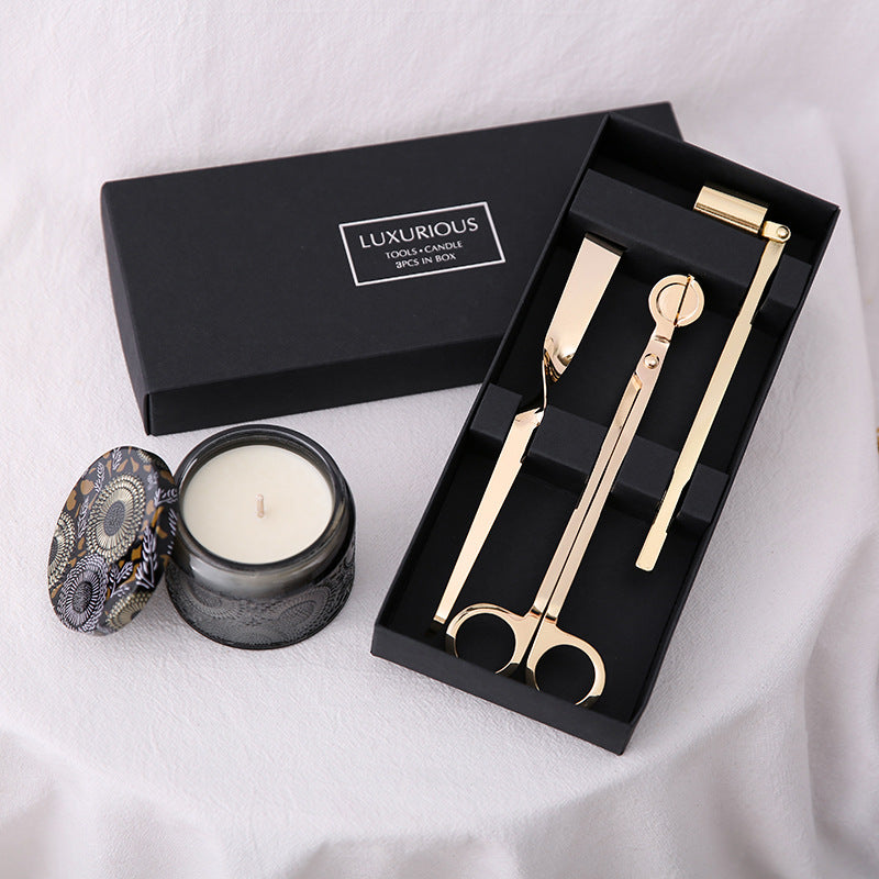 Candle Accessories Set 蠟燭配件套裝 - Gold金色