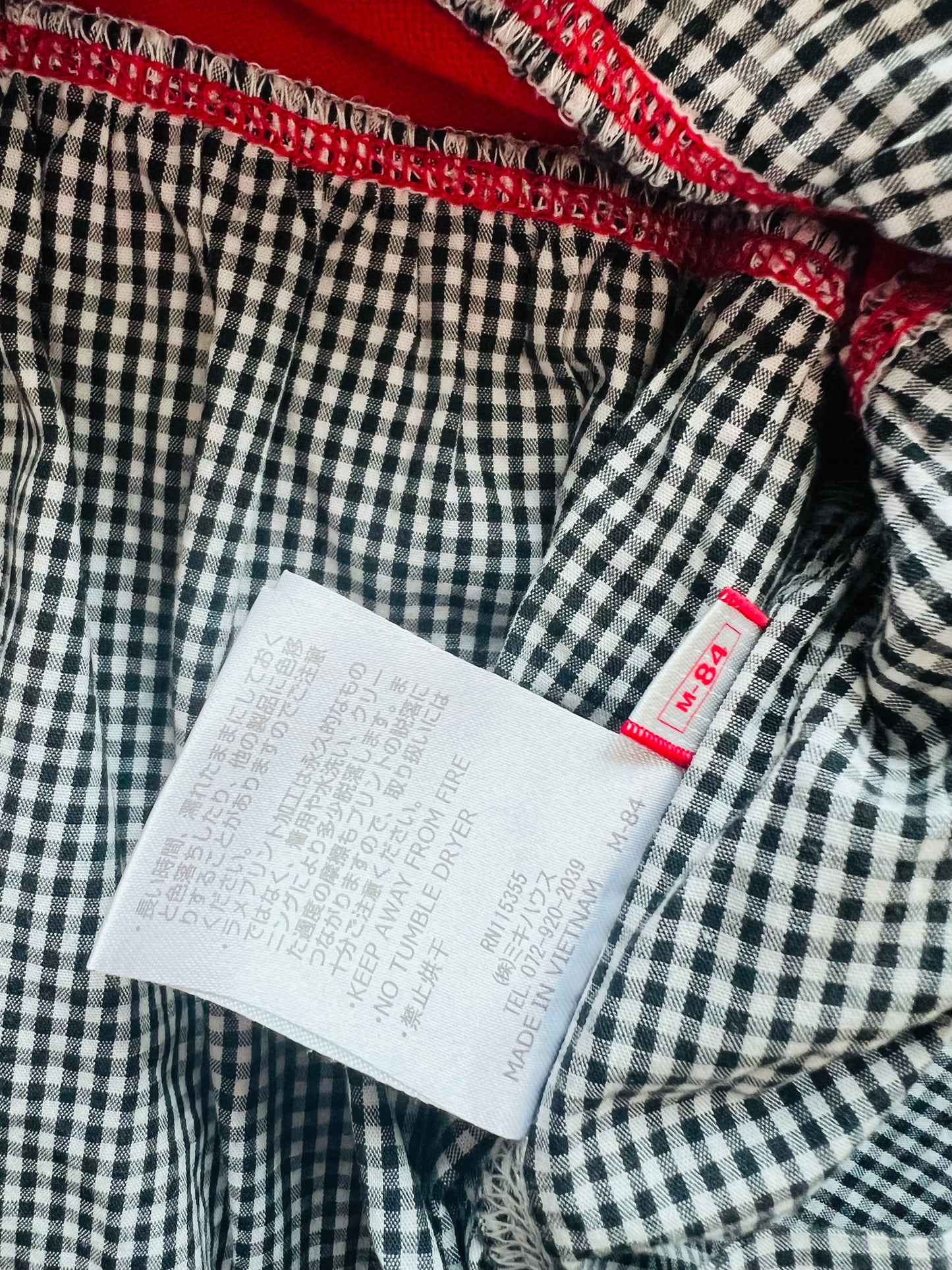 (Pre-loved) Mikihouse Long sleeves dress 女童長袖 100cm