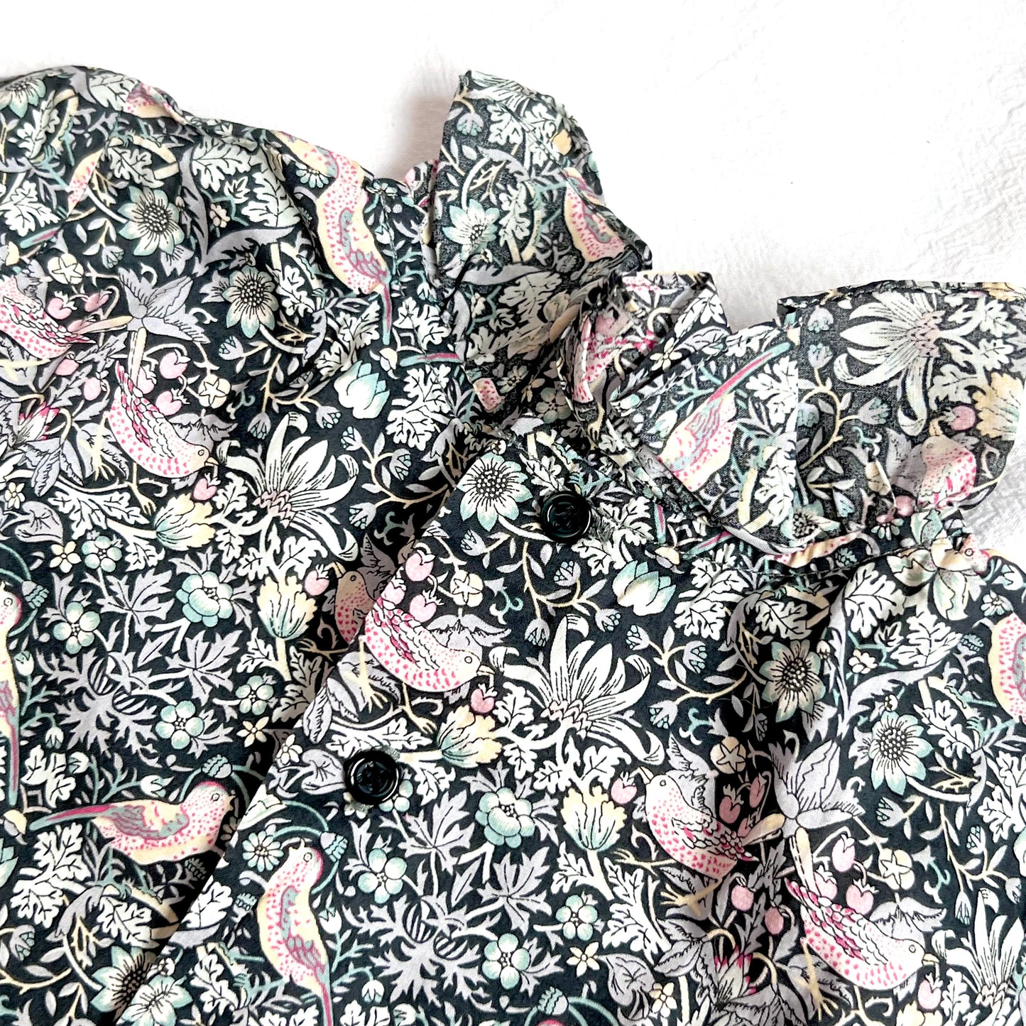(Pre-loved) Bonpoint Long Sleeves Shirt 女童印花長袖襯衫 3Y