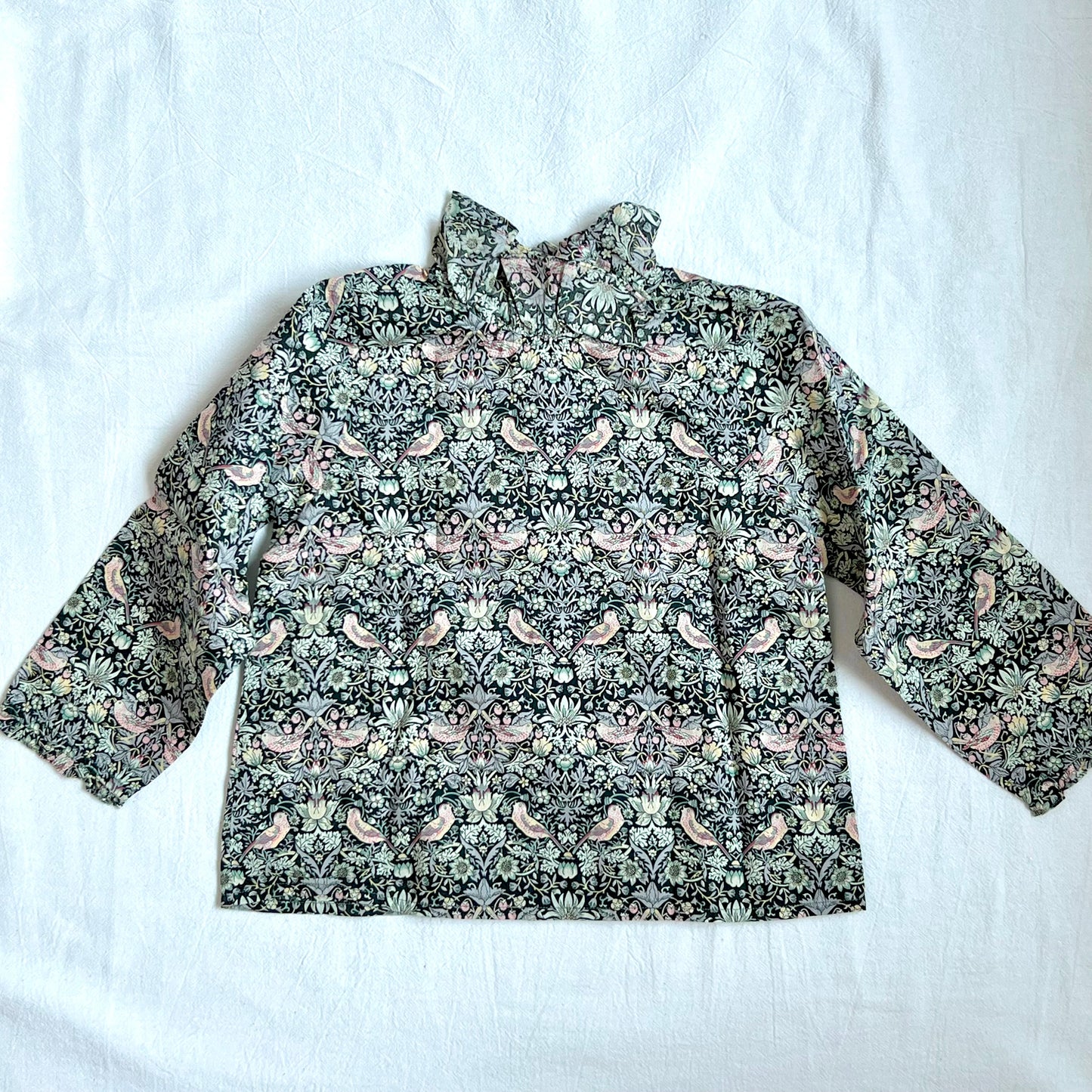 (Pre-loved) Bonpoint Long Sleeves Shirt 女童印花長袖襯衫 3Y