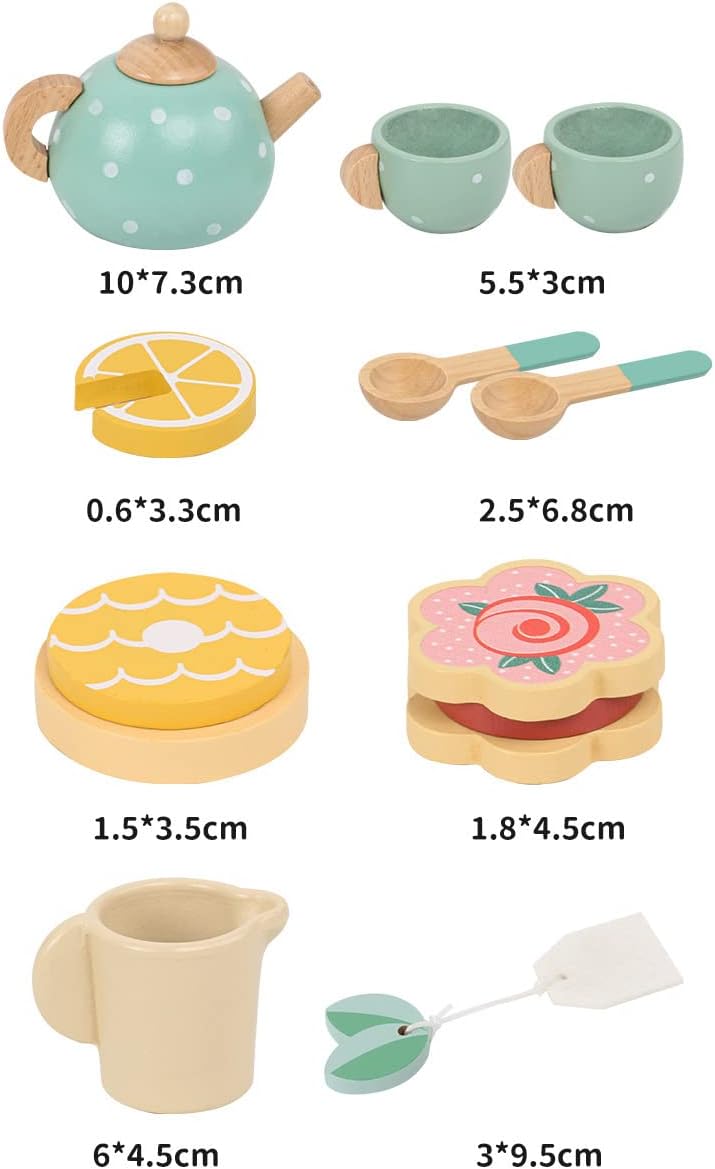 Afternoon Tea Toy Set 木製兒童下午茶扮家家酒玩具套裝
