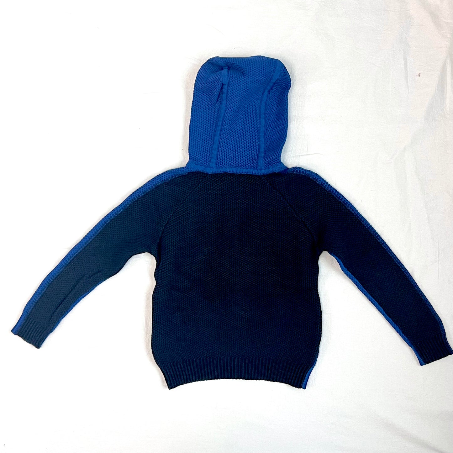 (Pre-loved) Little Marc Jacob Boy Blue Black Jacket 男童藍色拉鏈衛衣 4Y