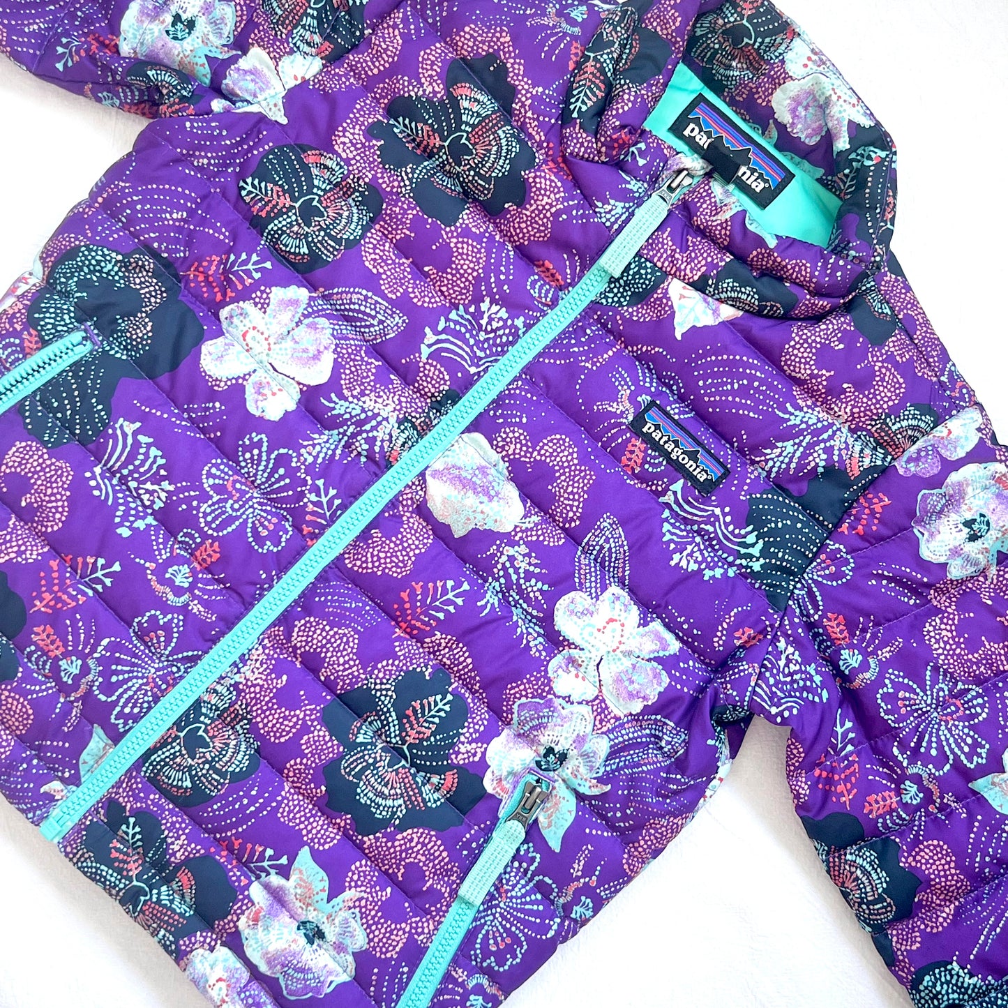 (Pre-loved) Patagonia Purple Down Jacket 紫色長袖羽絨 3Y