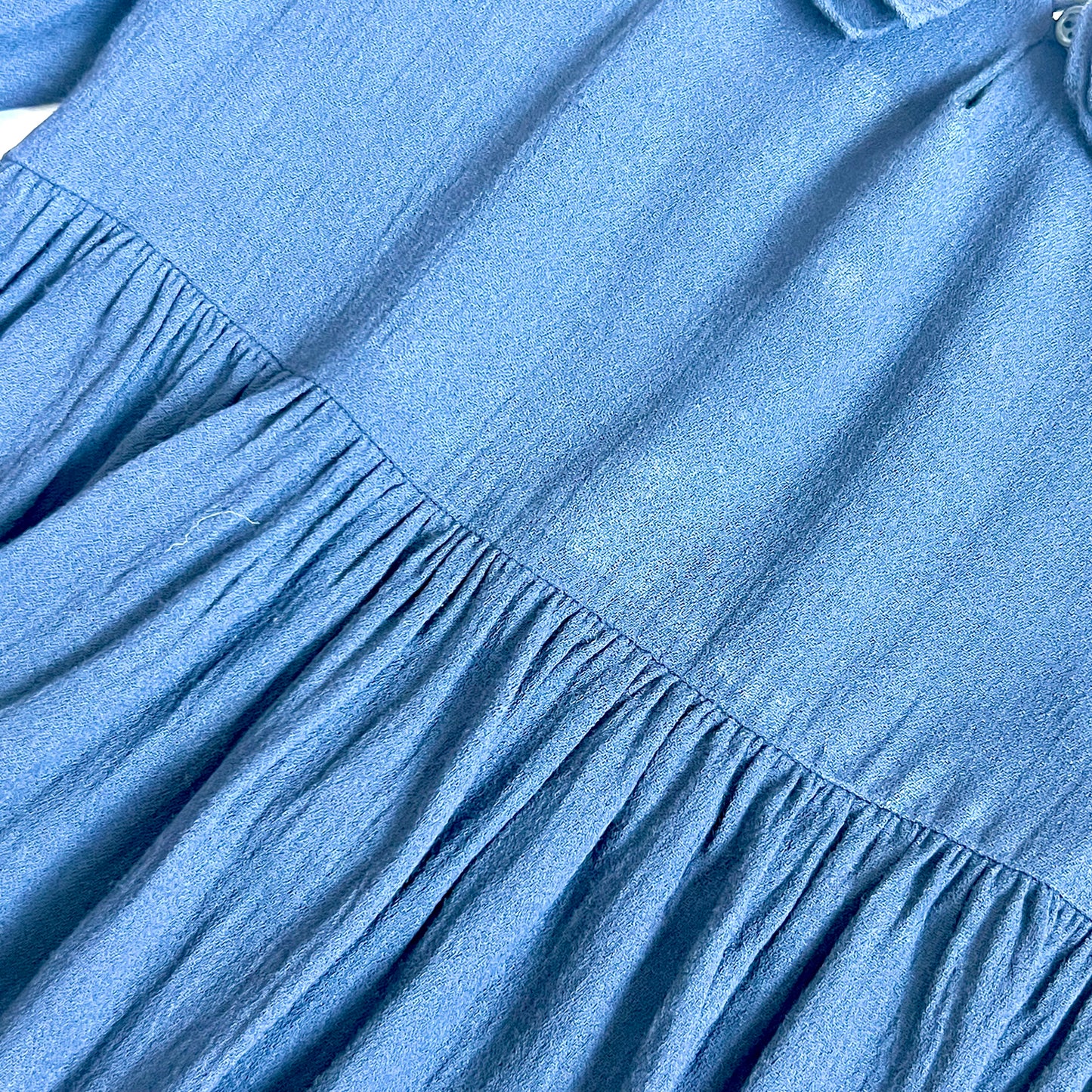 (Pre-loved) Bonpoint Navy Dress 女童長袖深藍色連身裙 4Y
