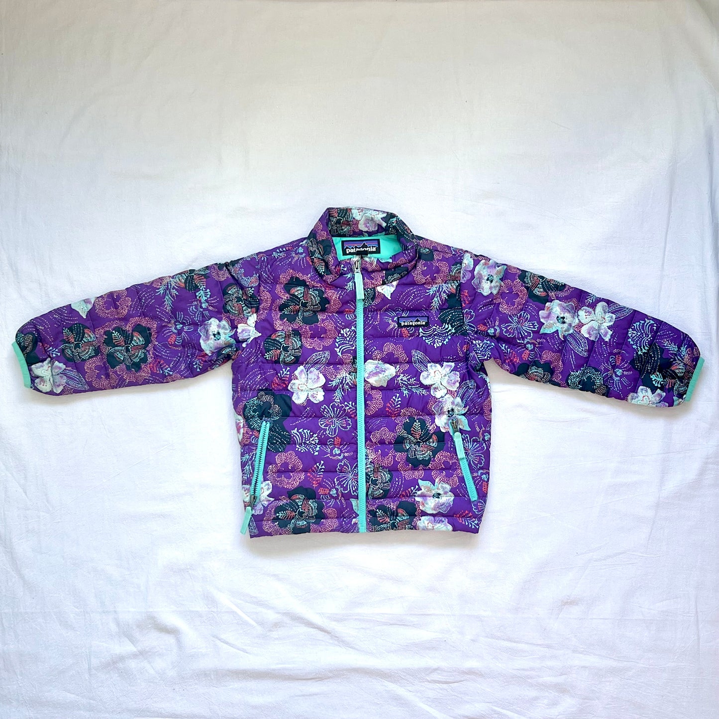 (Pre-loved) Patagonia Purple Down Jacket 紫色長袖羽絨 3Y