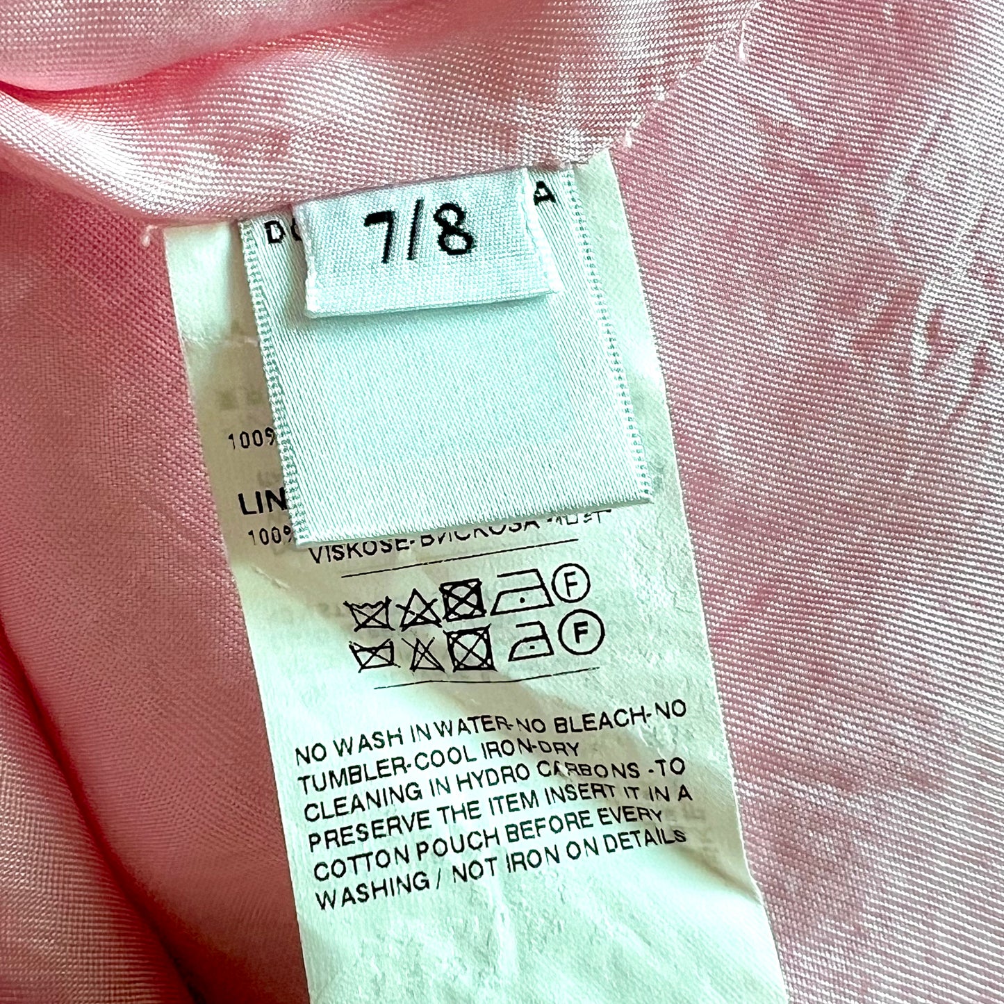 (Pre-loved) D&G Pink Black Label dress 粉紅黑牌無袖裙 7/8Y