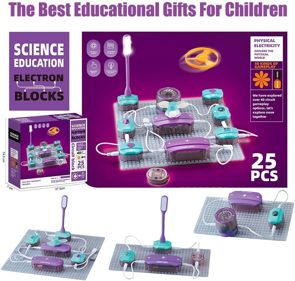 Science Education Electron Blocks 科學教育電路積木