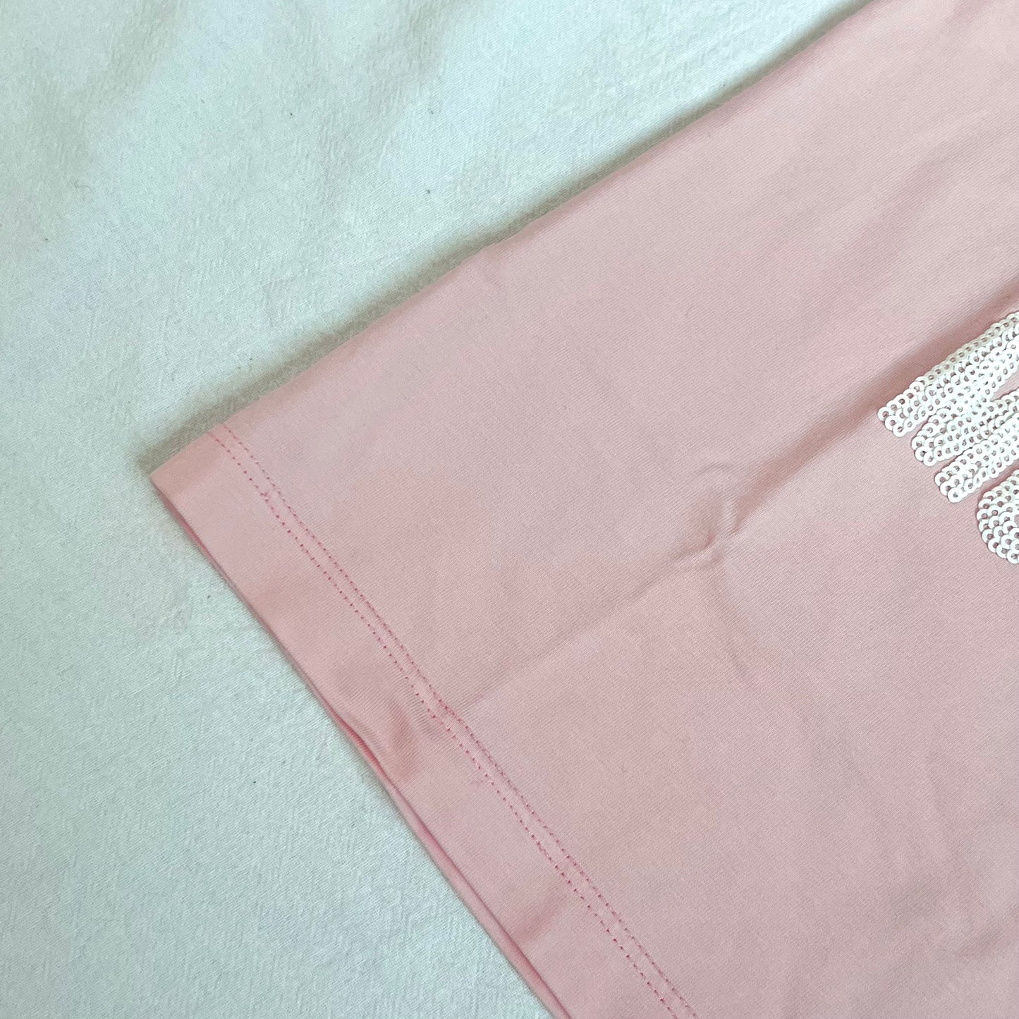 (Pre-loved) Moschino Pink Bling Bear T-Shirt 粉紅色熊仔頭短袖衫 4Y