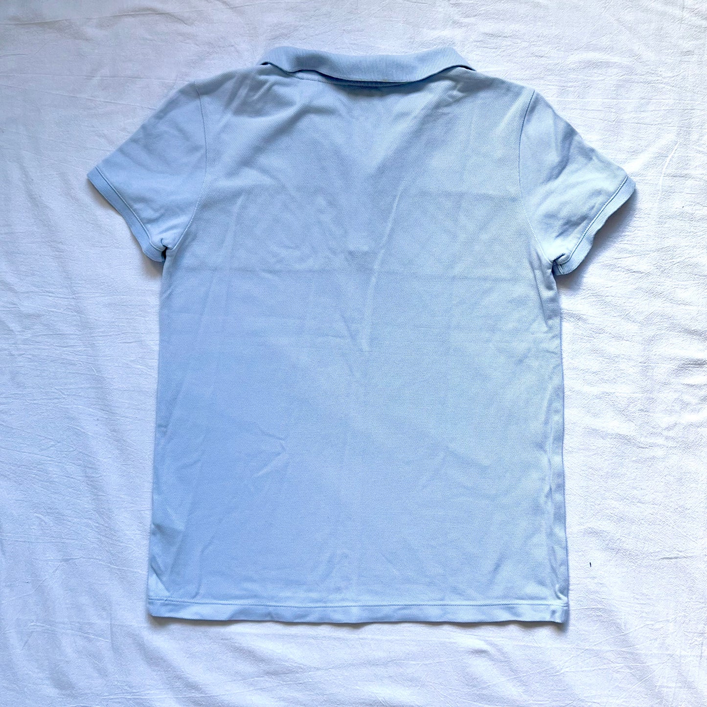 (Pre-loved) Burberry Light Blue T-Shirt 淺藍色短袖POLO衫 12Y