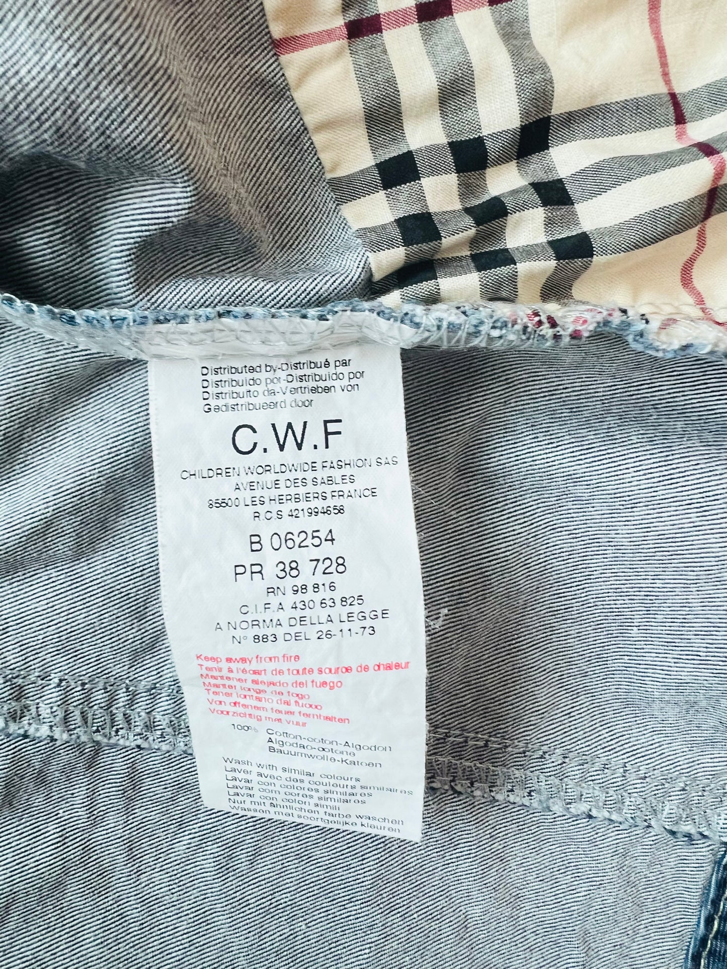 Burberry Demin Coat