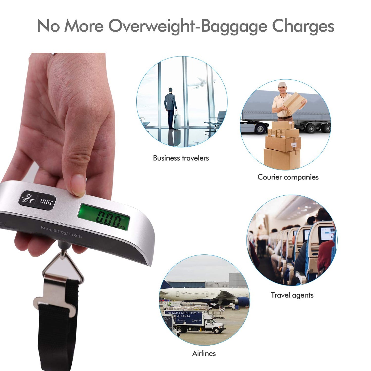 Electronic Luggage Scale 電子行李磅