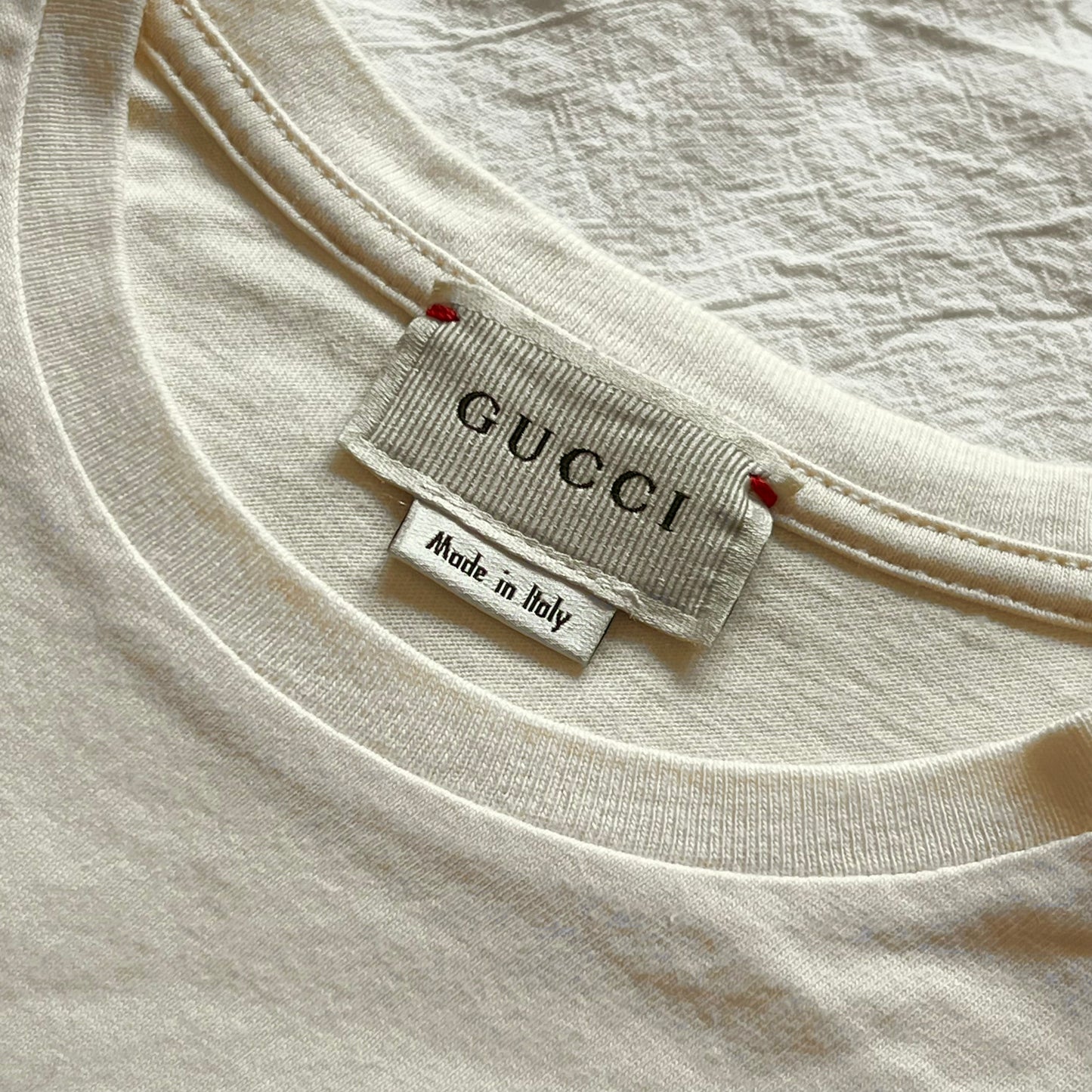 (Pre-loved) Gucci Apple GG Short Sleeves T-shirt 女童白短袖T恤 3Y