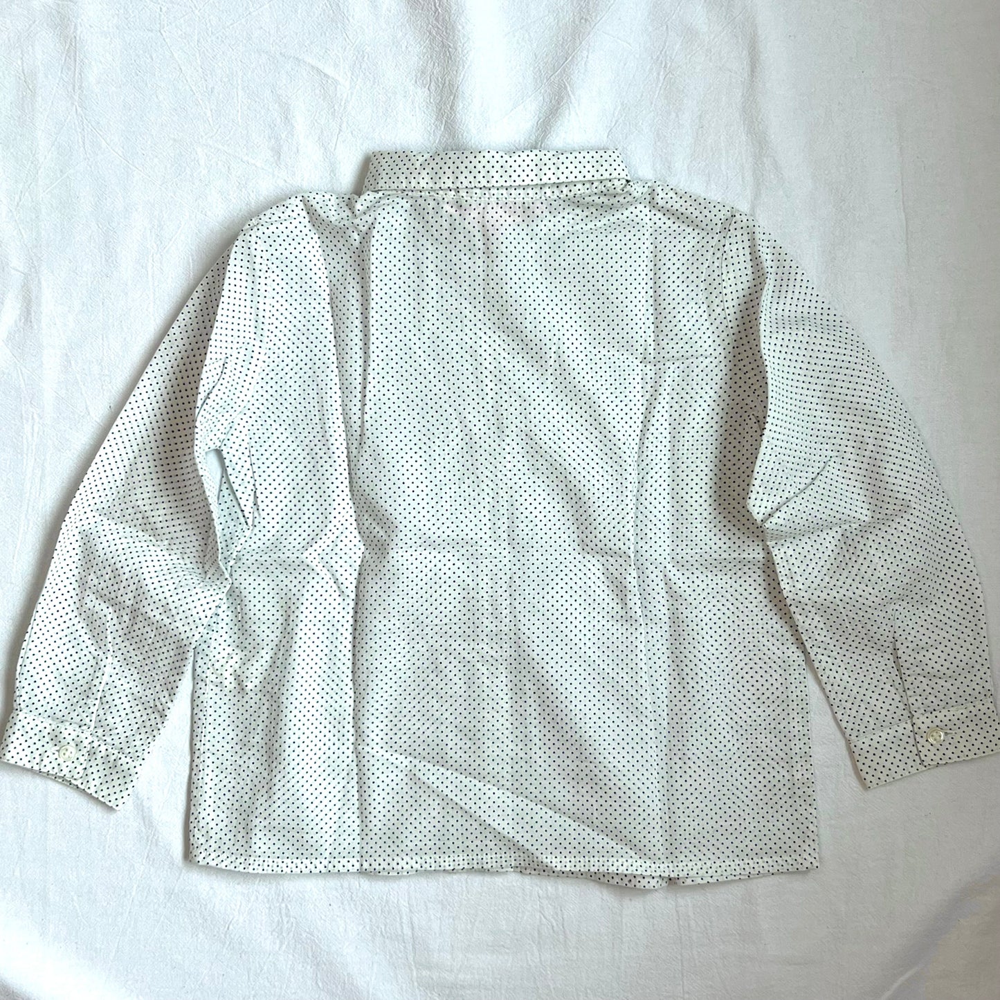 (Pre-loved) Bonpoint White Long Sleeves Shirt 女童白色長袖襯衫 3Y