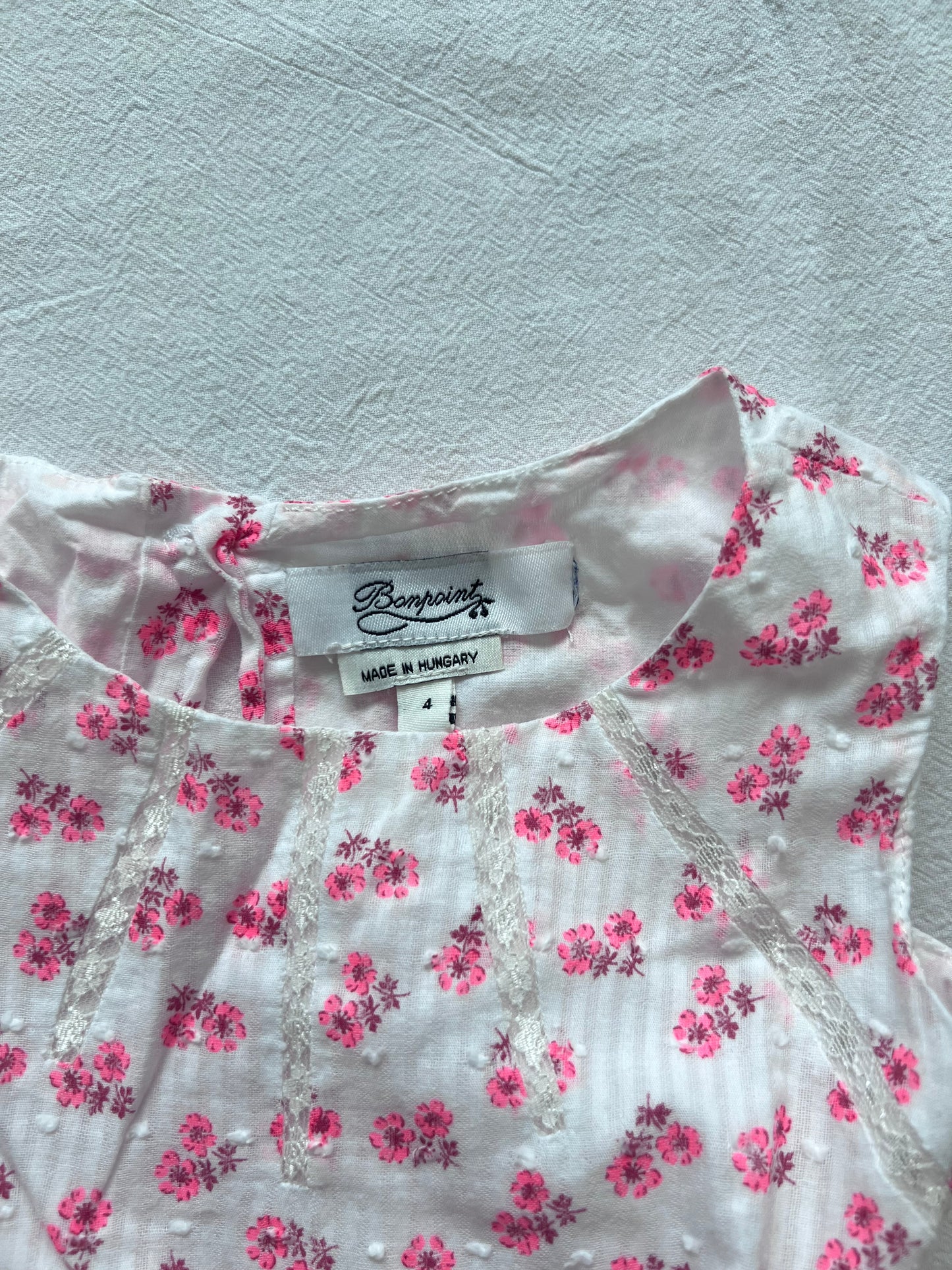 (Pre-loved) Bonpoint Sleeveless Dress 女童無袖連身裙 age4