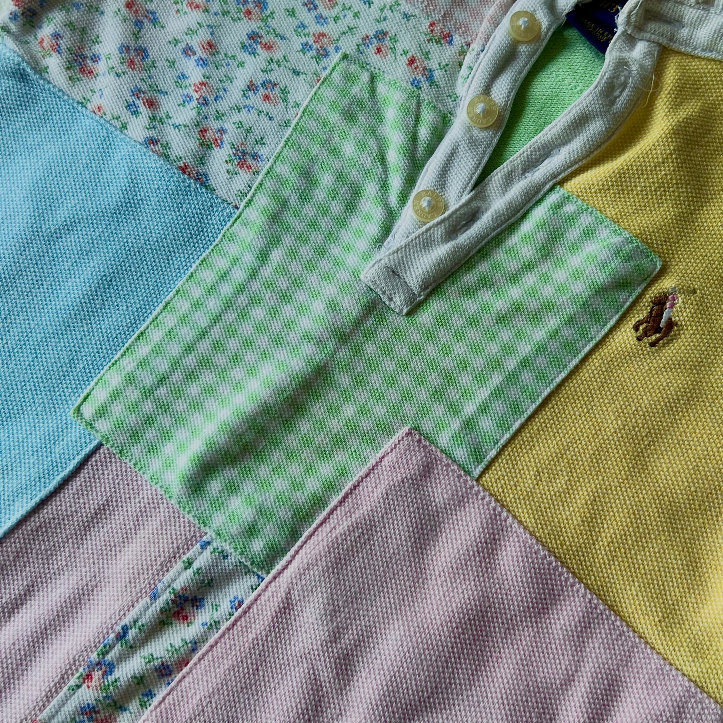 (Pre-loved) Polo Ralph Lauren Dress 女童拼布連身裙 3T