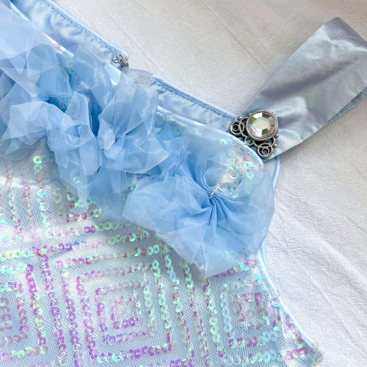 (New with Tag) Disney Day Dress Cinderella 迪士尼灰姑娘公主裙 9/10Y
