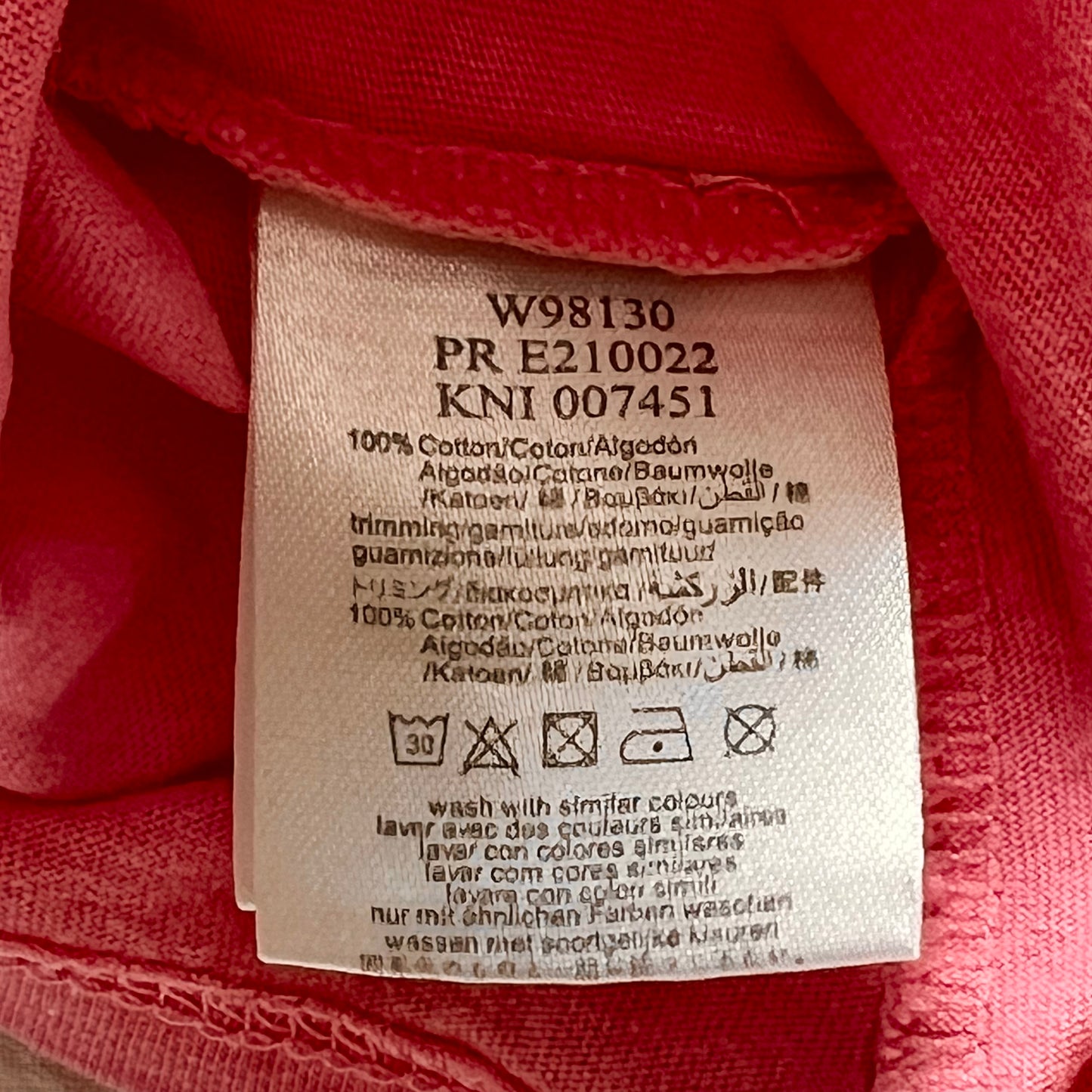 (Pre-loved) Little Marc Jacobs The Mascot Pink T-Shirt 女童粉紅色短袖T恤 3Y