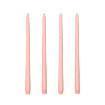 Unscented Taper Candle 4pcs 彩色長蠟燭 無香味 四支裝