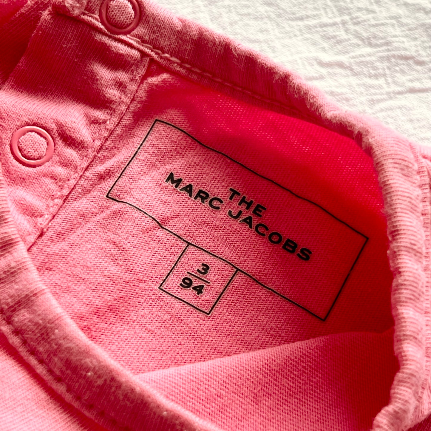 (Pre-loved) Little Marc Jacobs The Mascot Pink T-Shirt 女童粉紅色短袖T恤 3Y