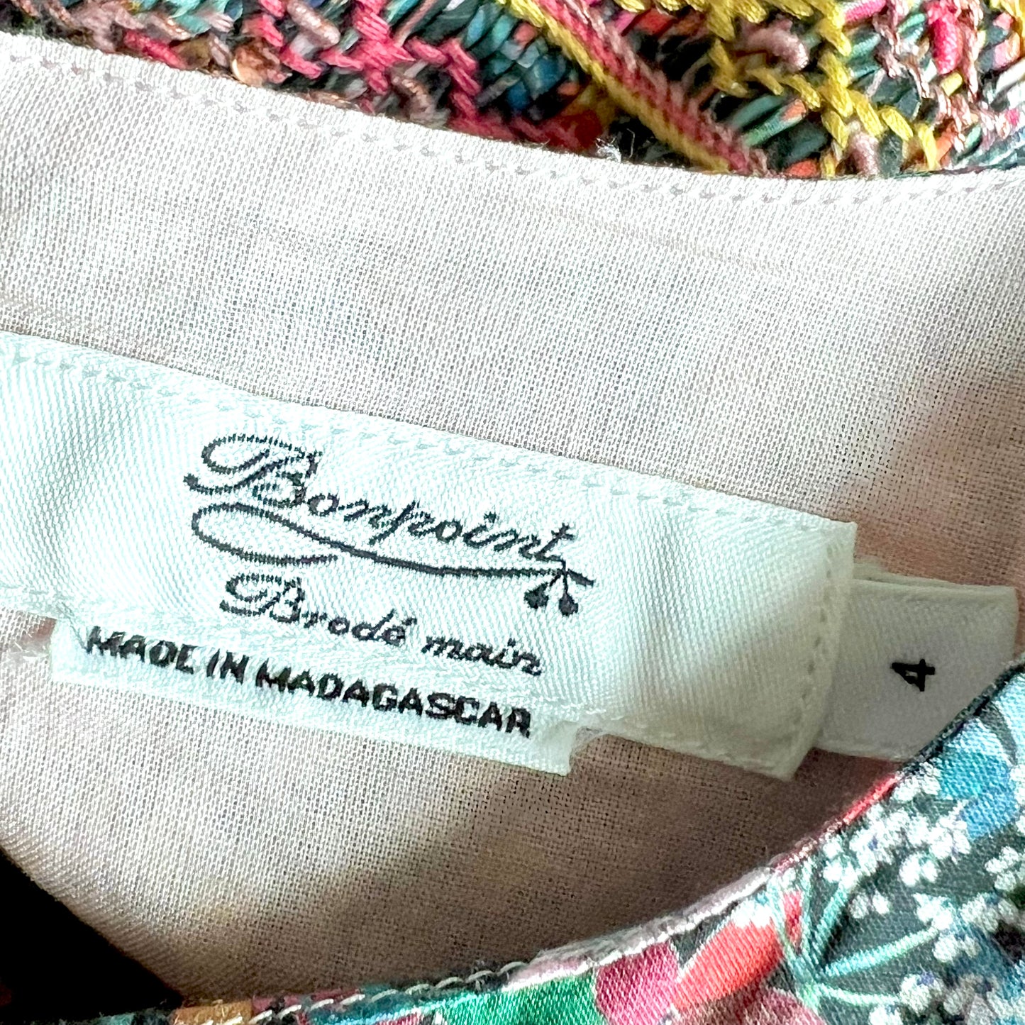 (Pre-loved) Bonpoint Duchesse Smocked Dress 女童無袖連身裙 4Y