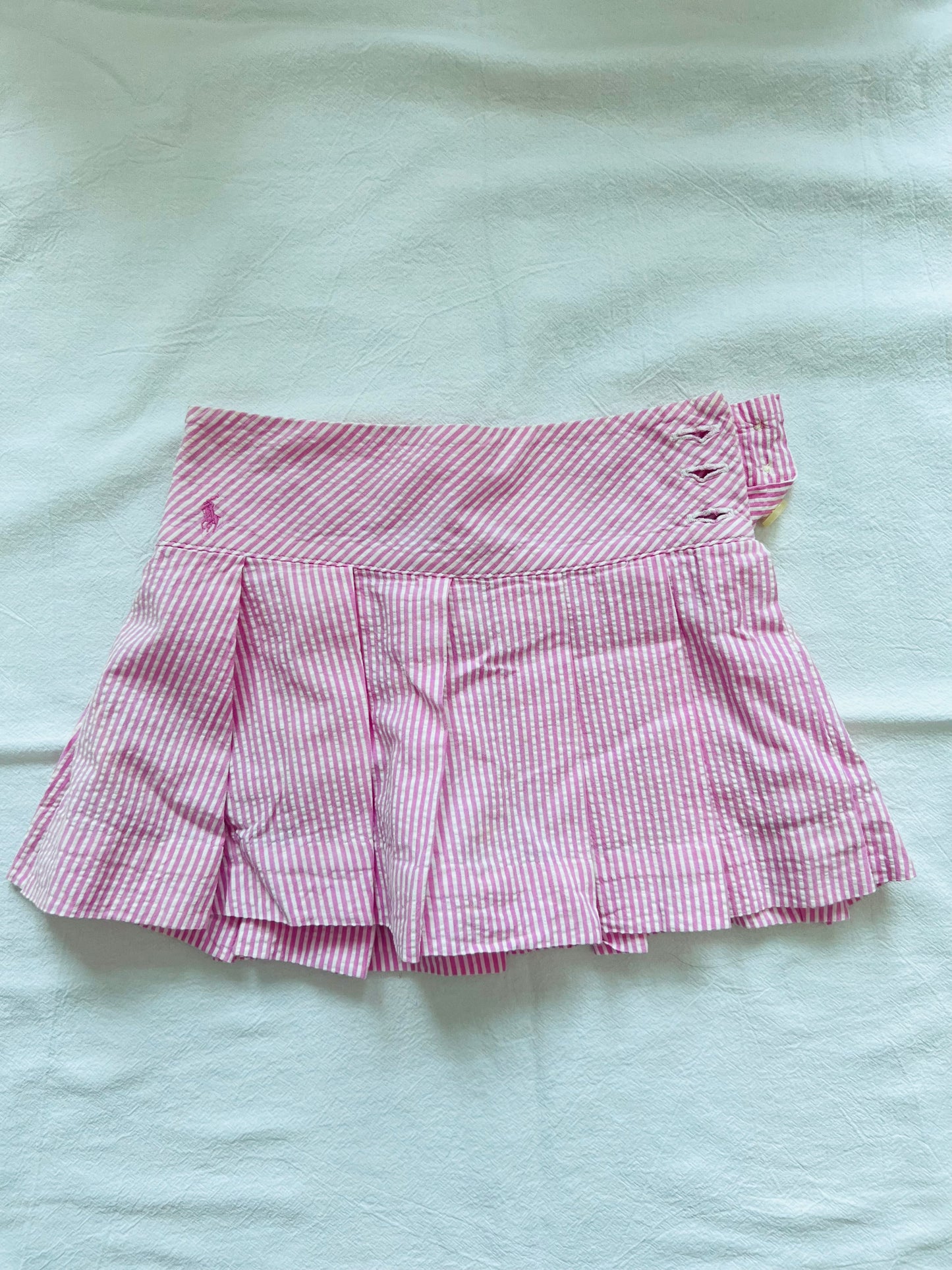 (Pre-loved) Polo Ralph Lauren Pink Striped Skirt 粉紅色間條裙