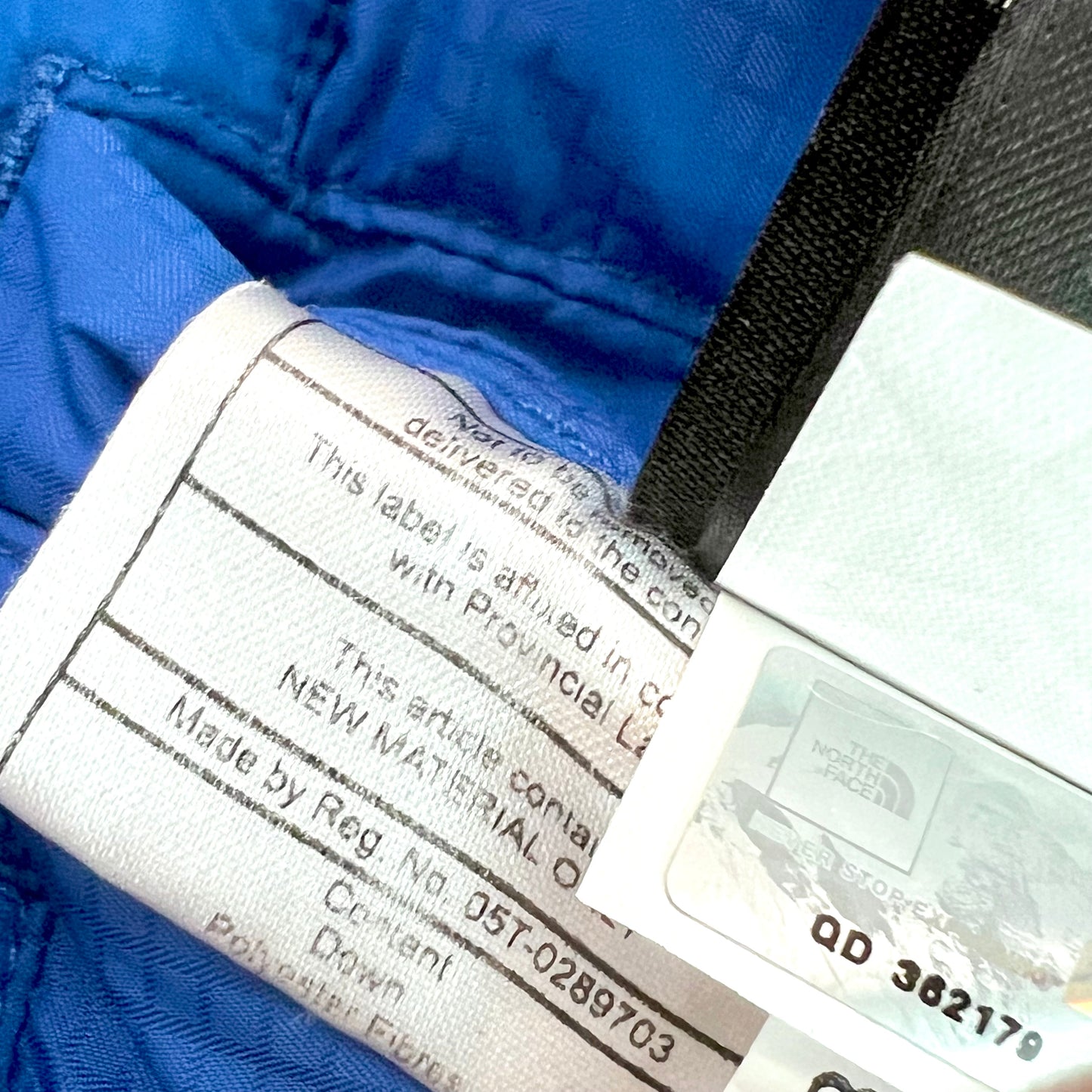 (Pre-loved) The North Face 2-sided Blue Navy Blue Down Jacket 雙面藍色羽絨褸 4Y