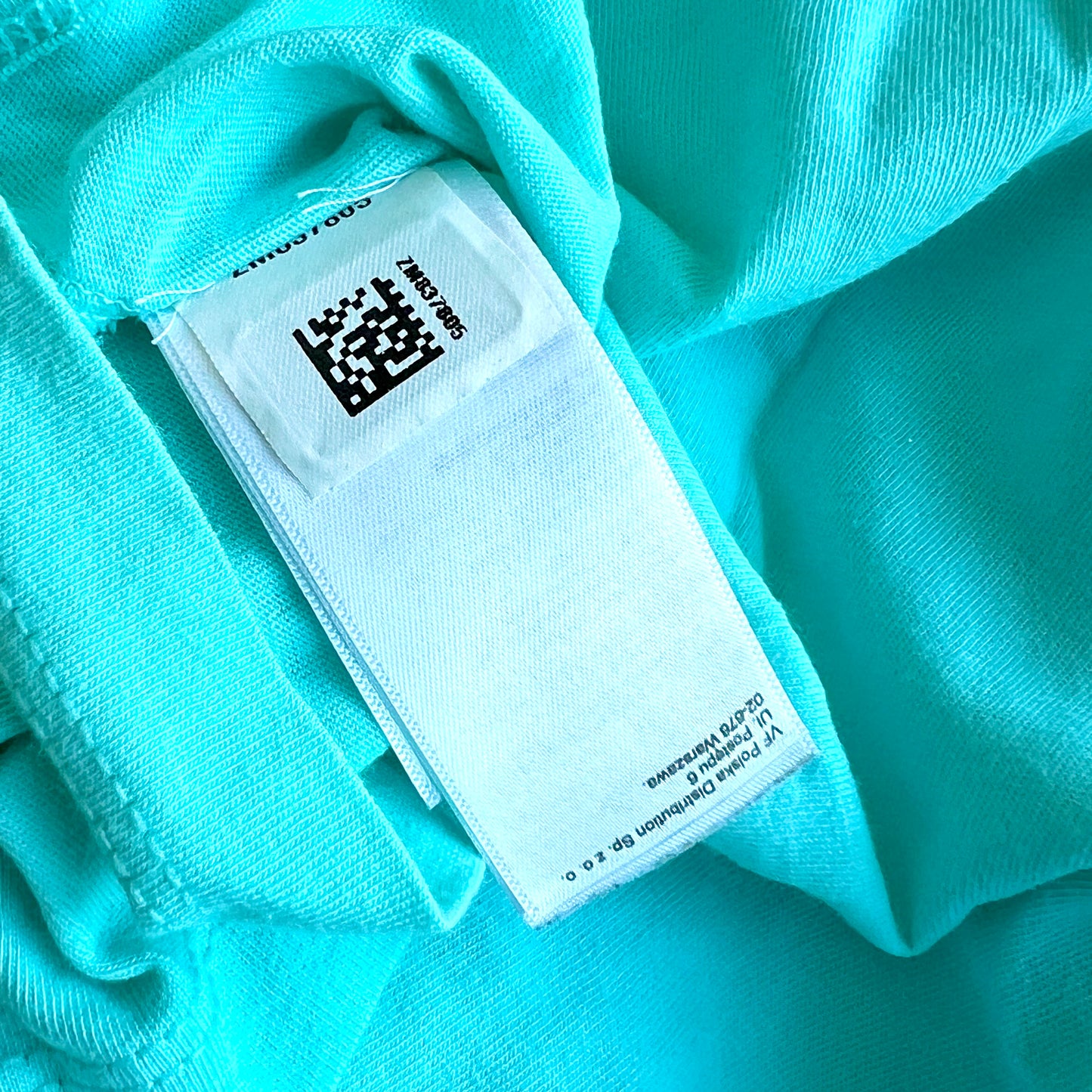 (Pre-loved) The North Face Logo Sky Blue T-Shirt 天藍色短袖衫 3Y
