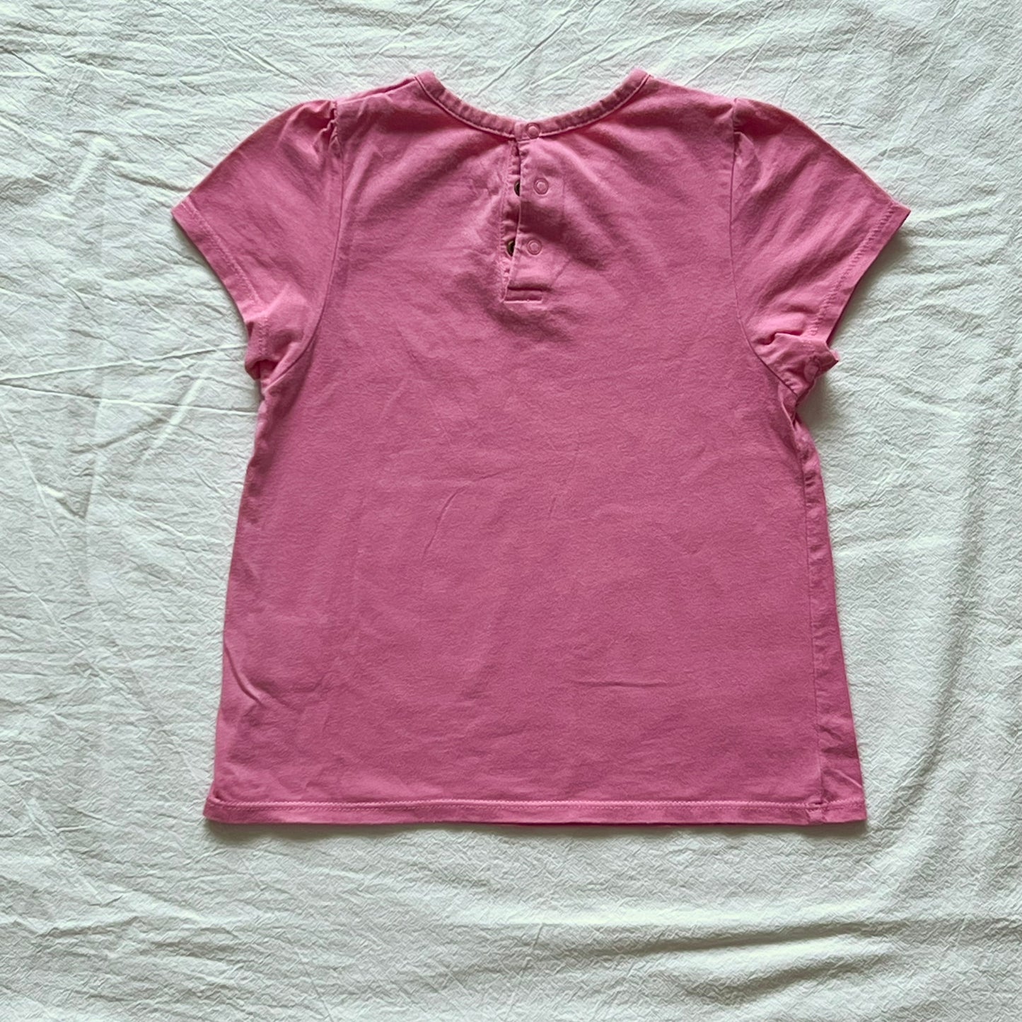 (Pre-loved) Little Marc Jacobs The Mascot Pink T-Shirt 女童粉紅色短袖T恤 3Y