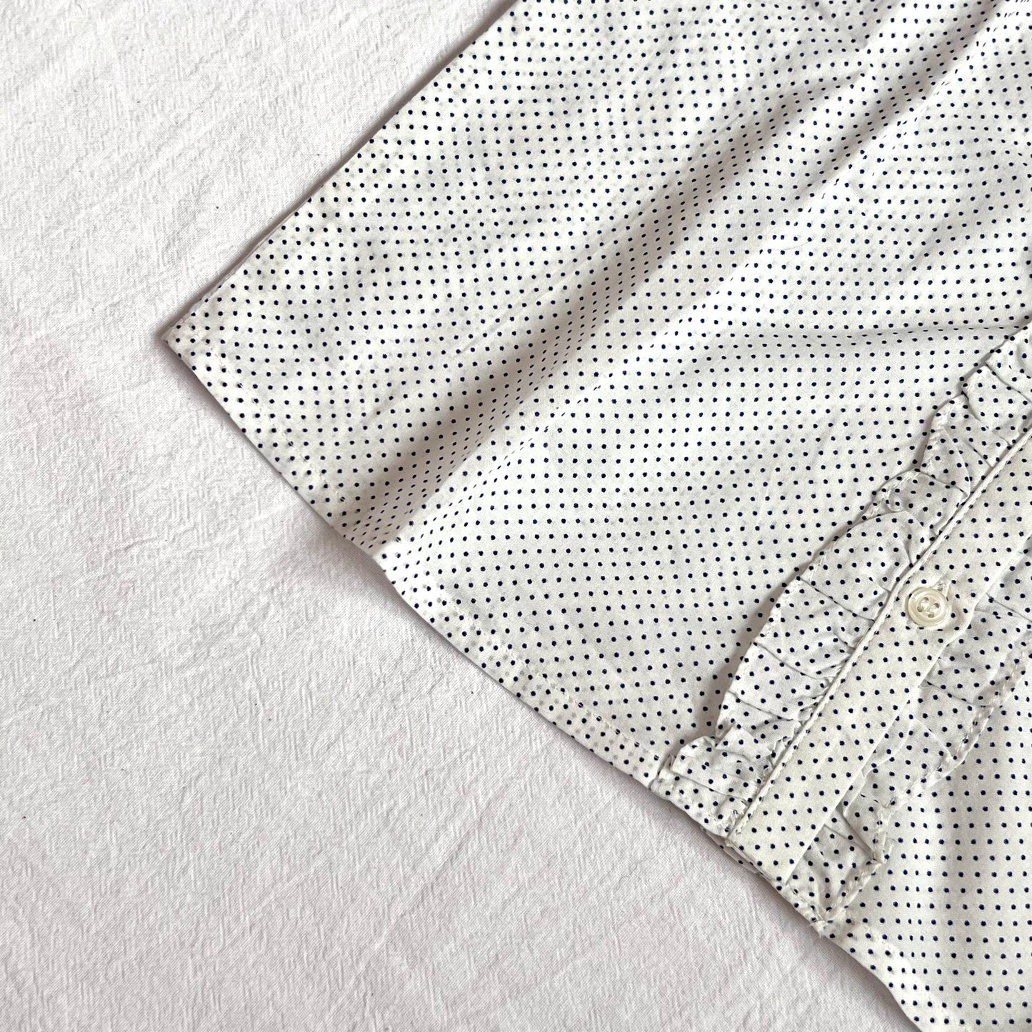 (Pre-loved) Bonpoint White Long Sleeves Shirt 女童白色長袖襯衫 3Y