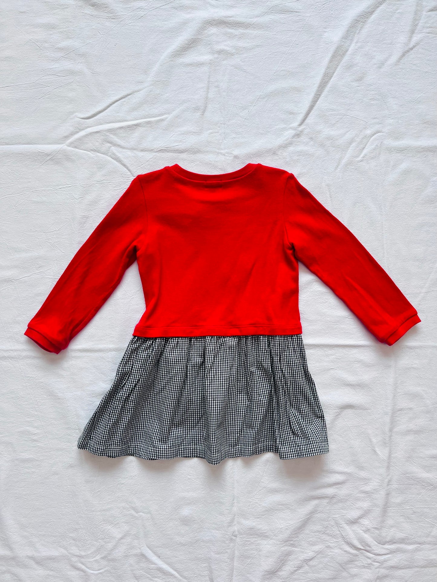 (Pre-loved) Mikihouse Long sleeves dress 女童長袖 100cm