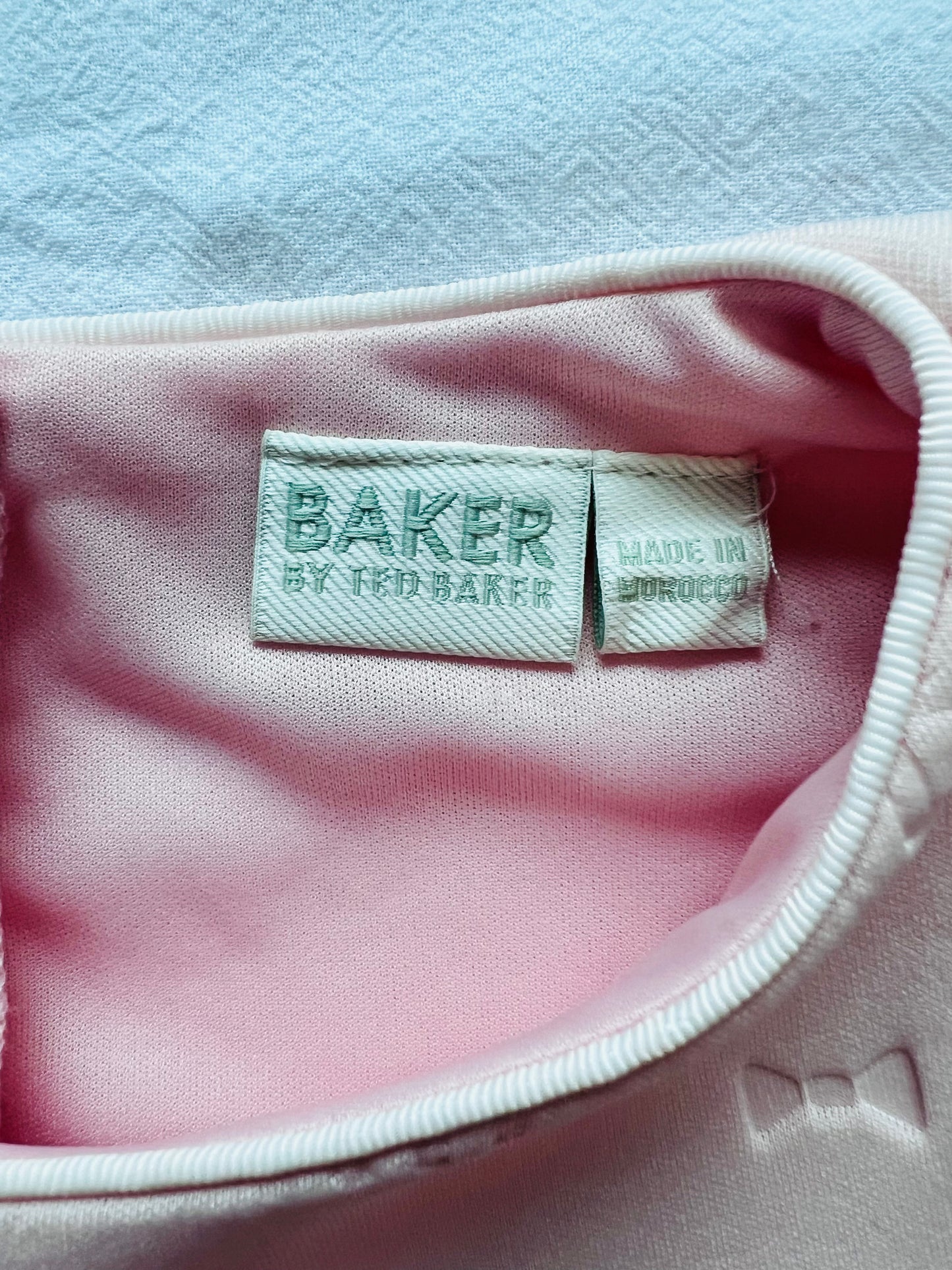 (Pre-loved) BAKER BY TED BAKER Ribbon Pink Dress