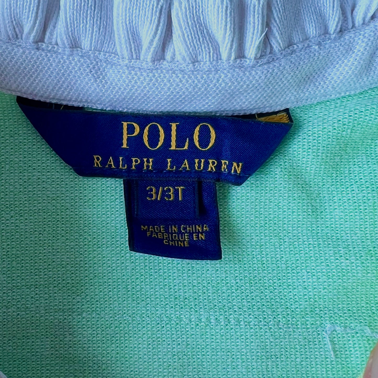 (Pre-loved) Polo Ralph Lauren Dress 女童拼布連身裙 3T