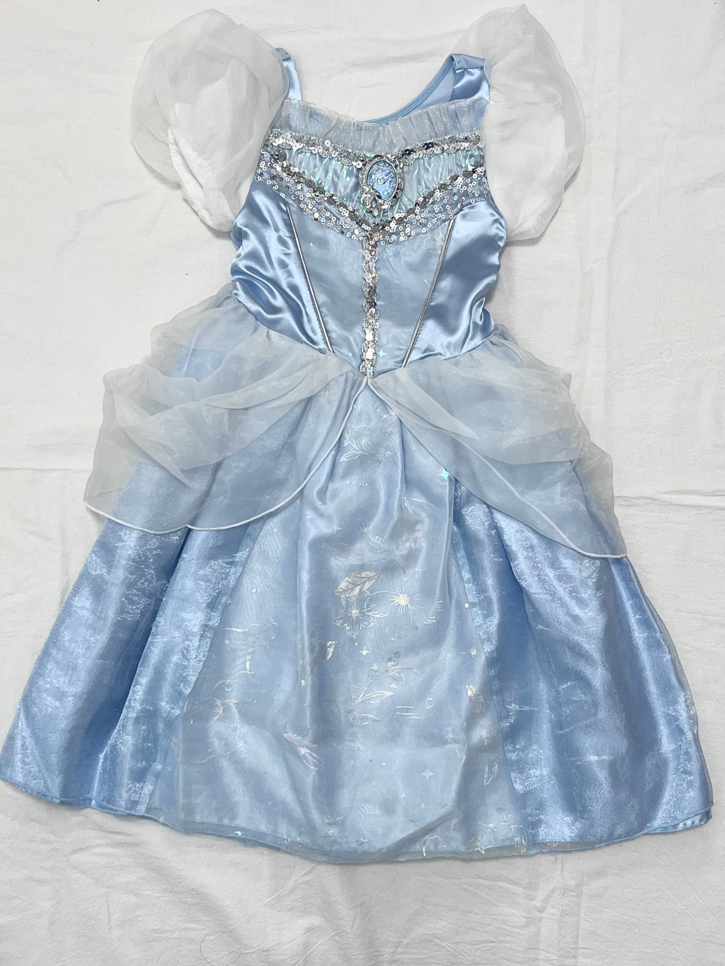 (Pre-loved) Disney Cinderella Deluxe Costume 迪士尼灰姑娘豪華公主裙 104cm