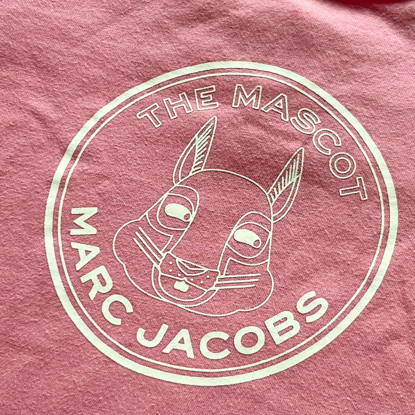 (Pre-loved) Little Marc Jacobs The Mascot Pink T-Shirt 女童粉紅色短袖T恤 3Y