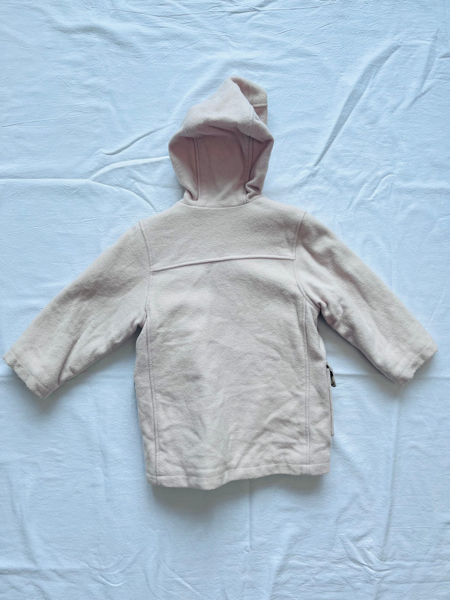 (Pre-loved) Burberry Pink Wool Coat age3