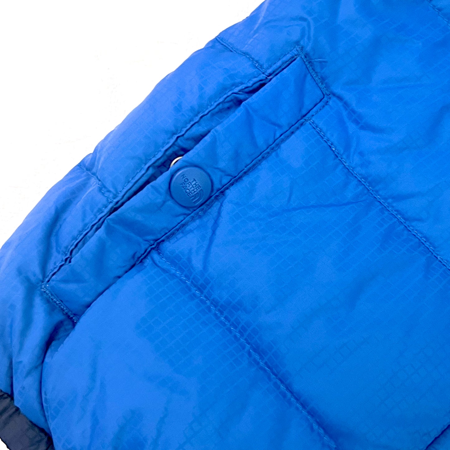 (Pre-loved) The North Face 2-sided Blue Navy Blue Down Jacket 雙面藍色羽絨褸 4Y