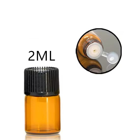 2ml Glass Test Bottles with Cap 透明/琥珀色玻璃試瓶