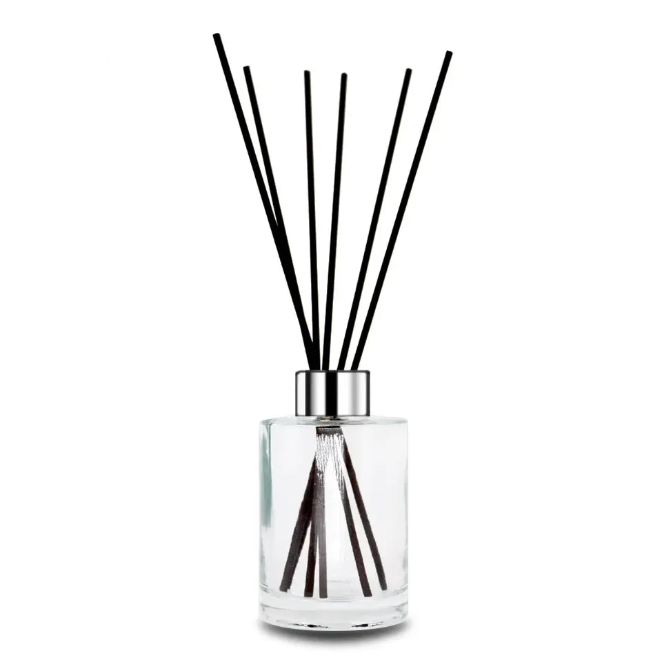 120ml Diffuser Glass bottle 圓形玻璃擴香瓶 (連蓋及內塞)