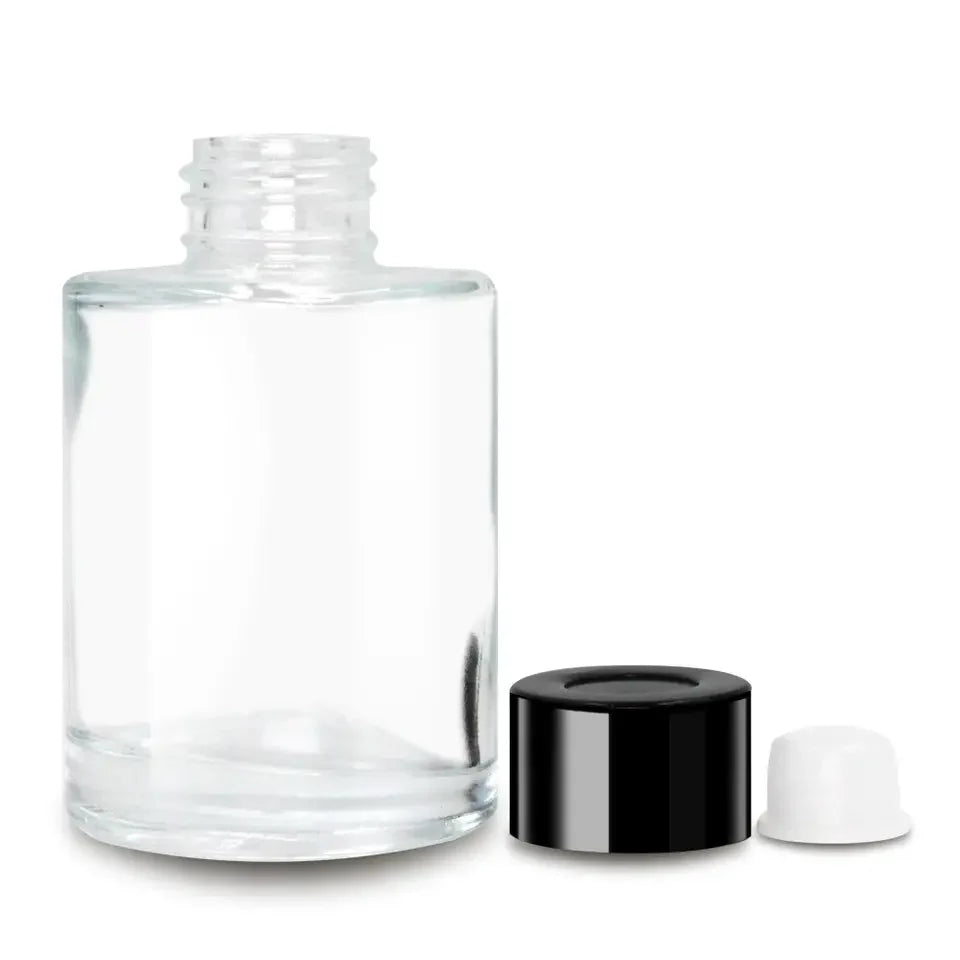 120ml Diffuser Glass bottle 圓形玻璃擴香瓶 (連蓋及內塞)