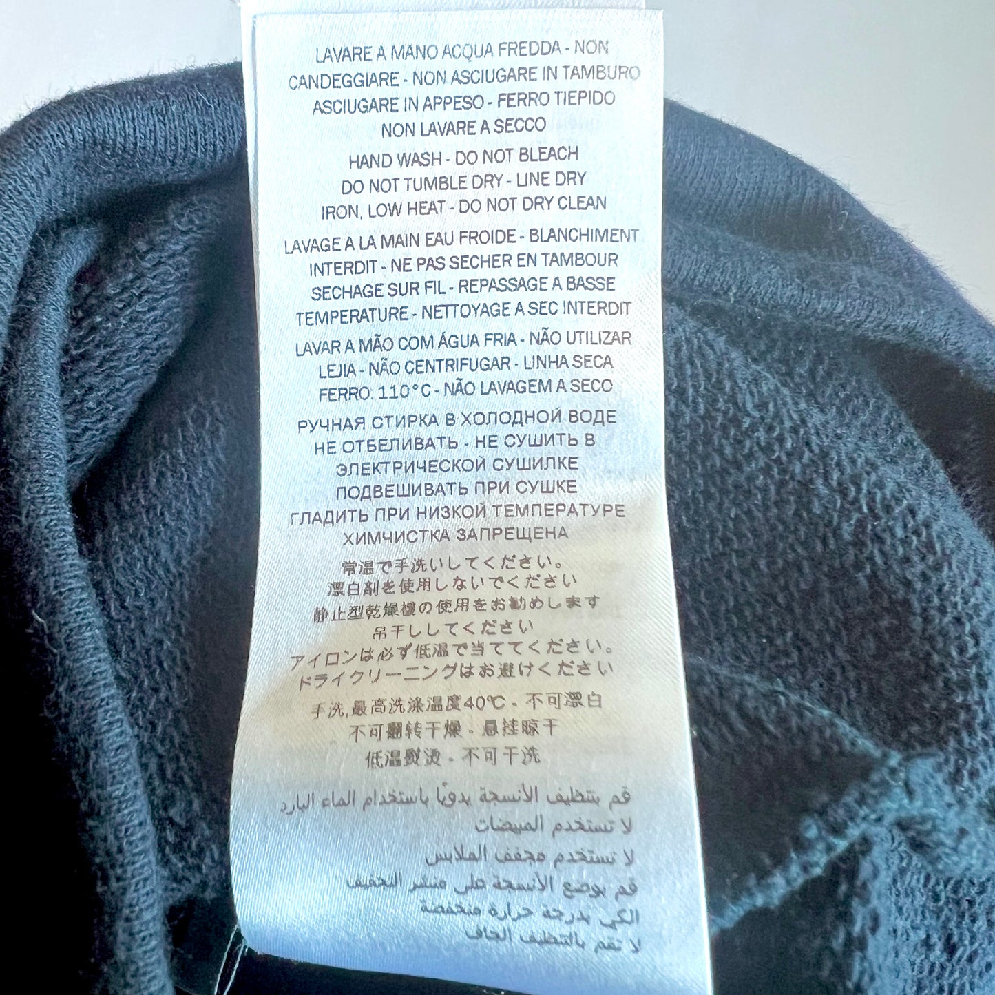 (Pre-loved) Gucci Navy Dress Ribbon Bow 深藍色蝴蝶結短袖連身裙 3Y