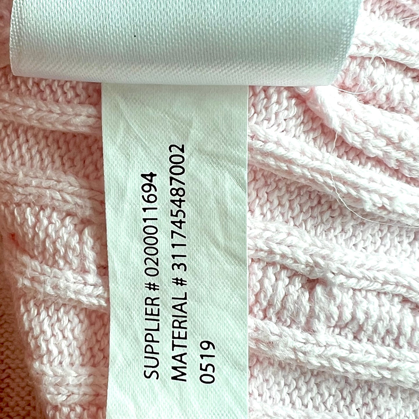 (Pre-loved) Polo Ralph Lauren Pink Cardigan 女童粉紅色開襟衫4Y