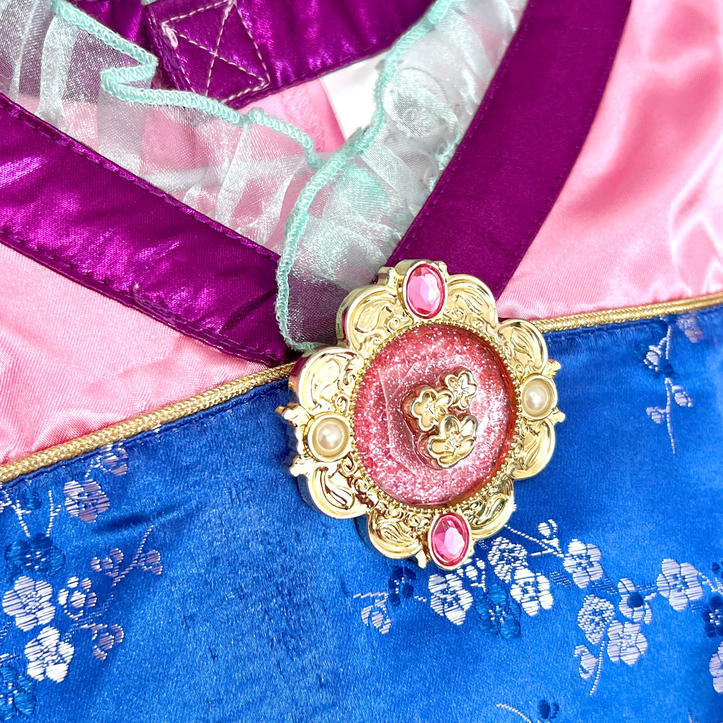 (Pre-loved) Disney Costumes Mulan 迪士尼木蘭公主裙 4Y