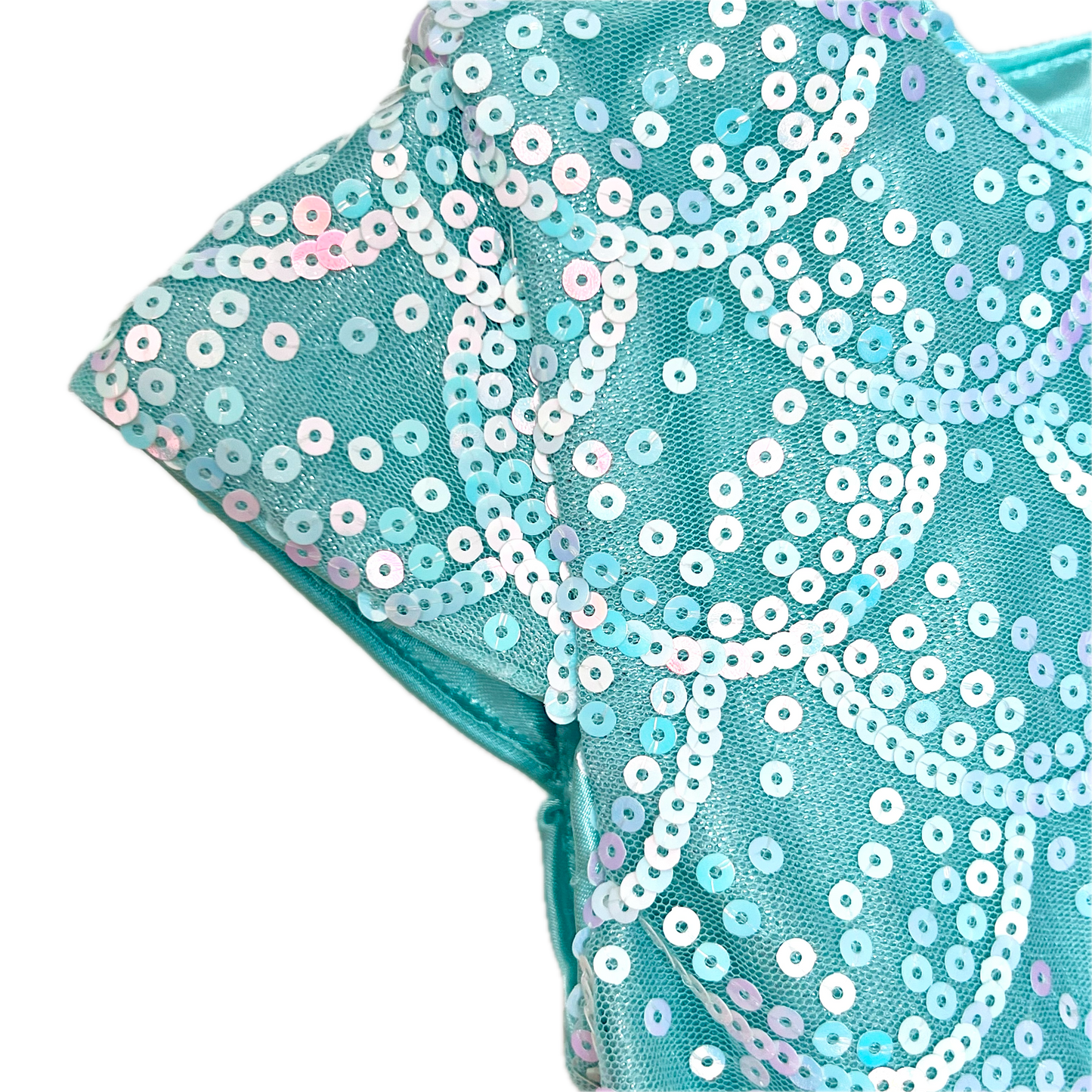 (Pre-loved) Disney BBB Mermaid Day Dress 迪士尼珠片公主美人魚連身裙 5/6Y