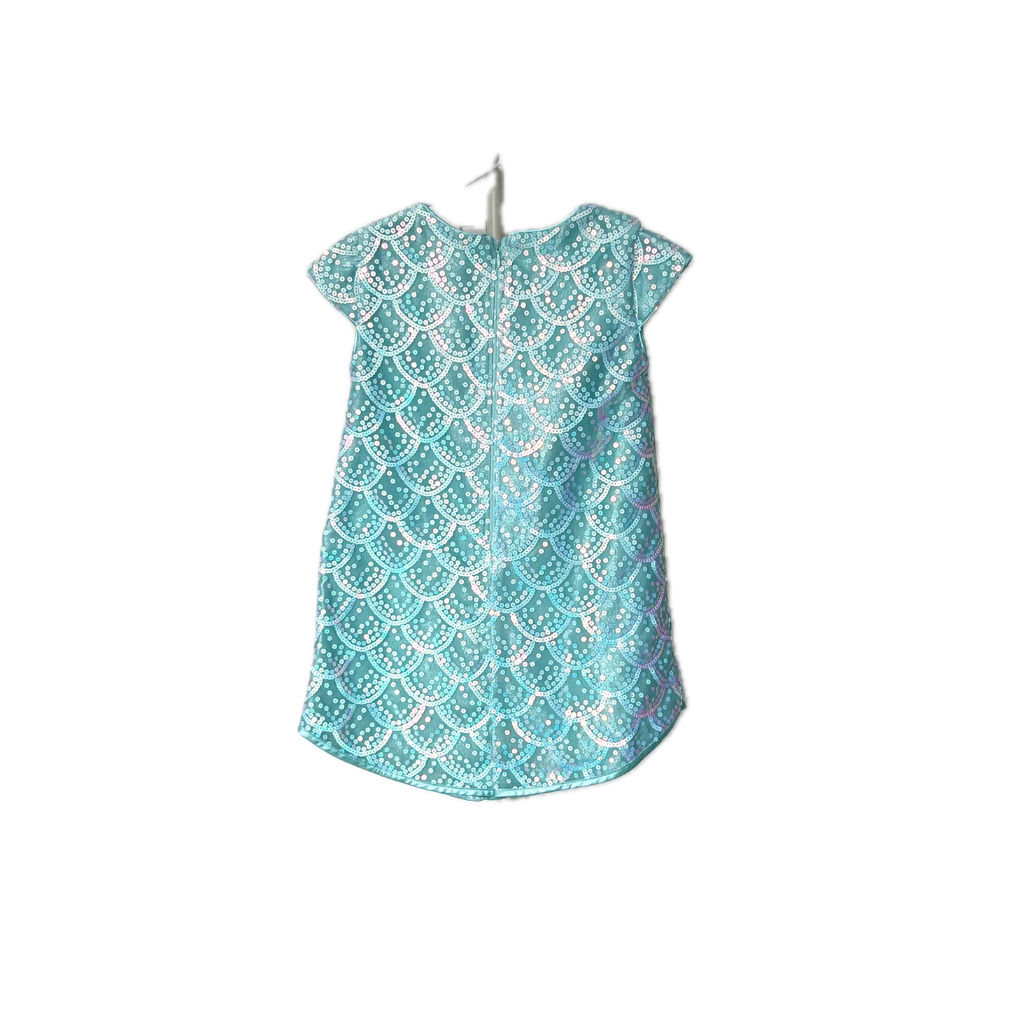 (Pre-loved) Disney BBB Mermaid Day Dress 迪士尼珠片公主美人魚連身裙 5/6Y
