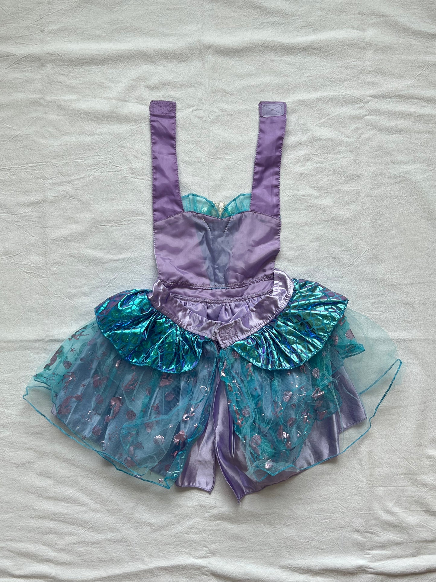 (Pre-loved) Disney Costume Mermaid Dress 女童美人魚裙 2T 90