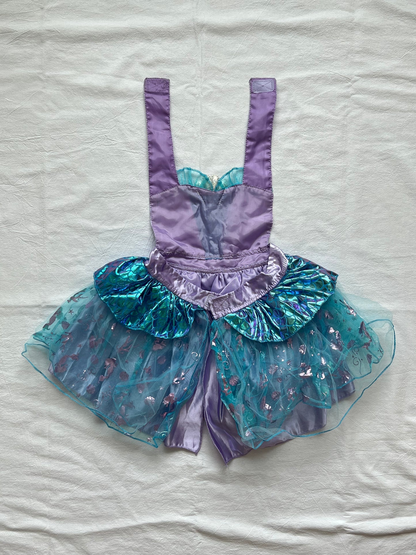 (Pre-loved) Disney Costume Mermaid Dress 女童美人魚裙 2T 90