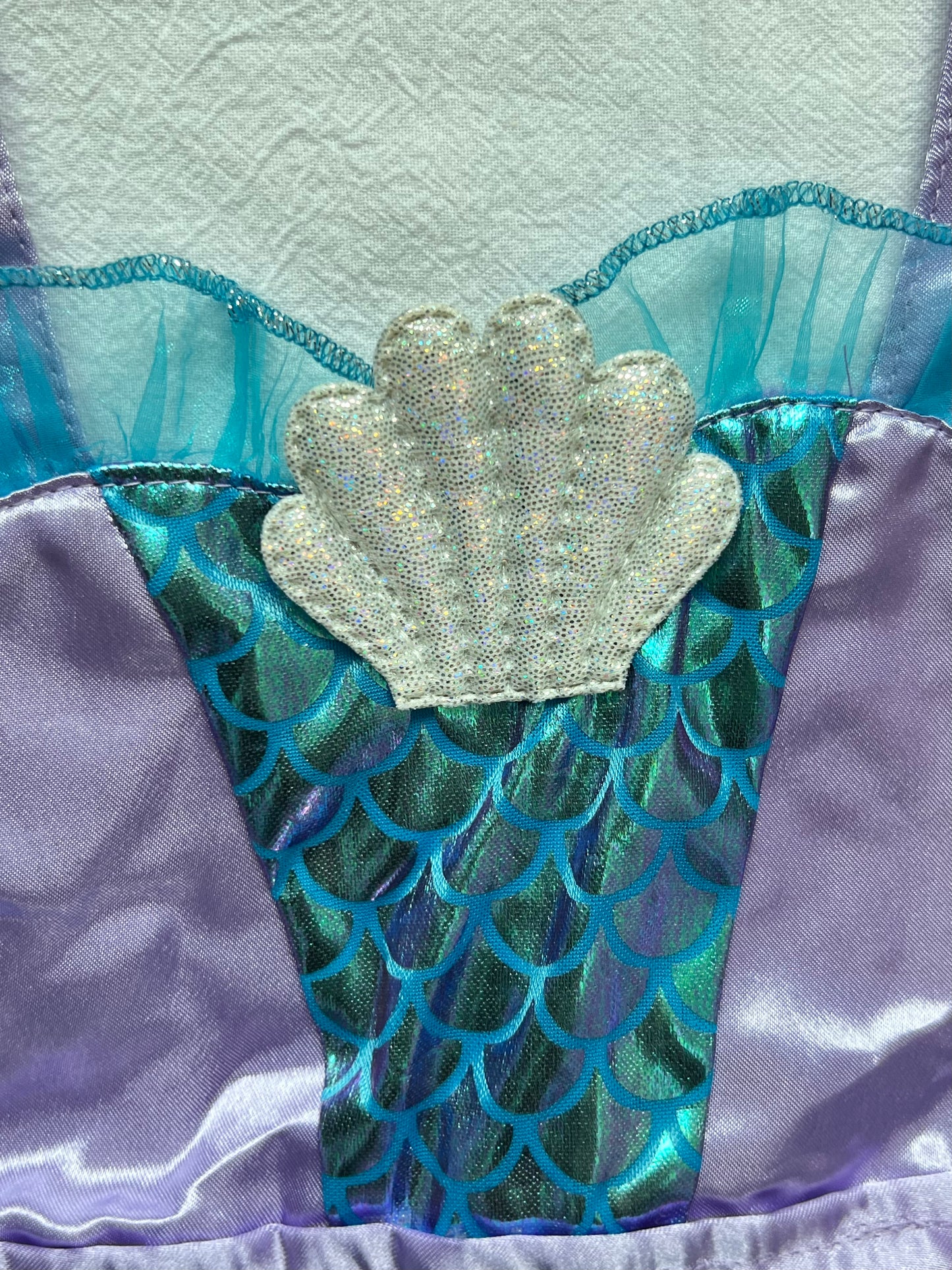 (Pre-loved) Disney Costume Mermaid Dress 女童美人魚裙 2T 90