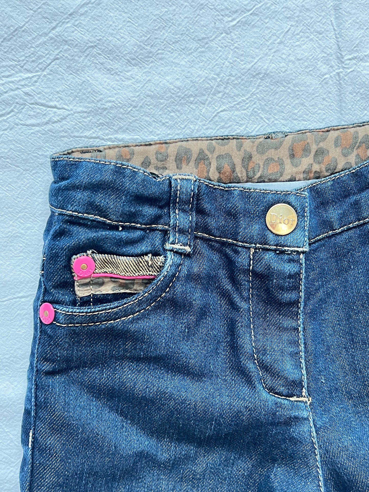 (Pre-loved) baby Dior Pants 女童牛仔長褲 age2 86